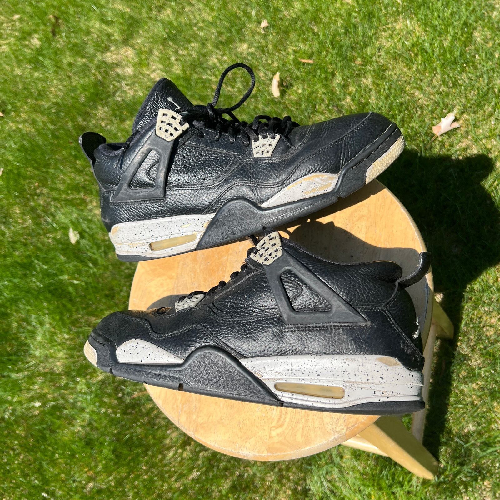 Jordan Brand × Nike Nike Air Jordan 4 Retro LS Oreo 2015 Men's Shoes - Size 12 Size US 12 / EU 45 - 2 Thumbnail