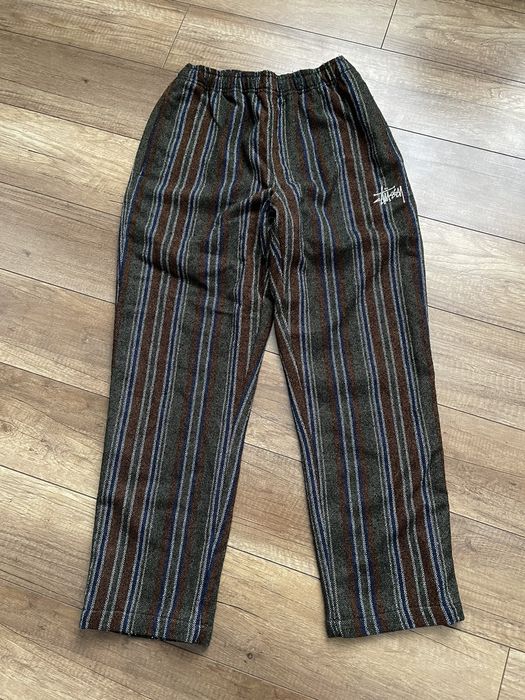 Stussy Stussy Wool Striped Relaxed Pants | Grailed