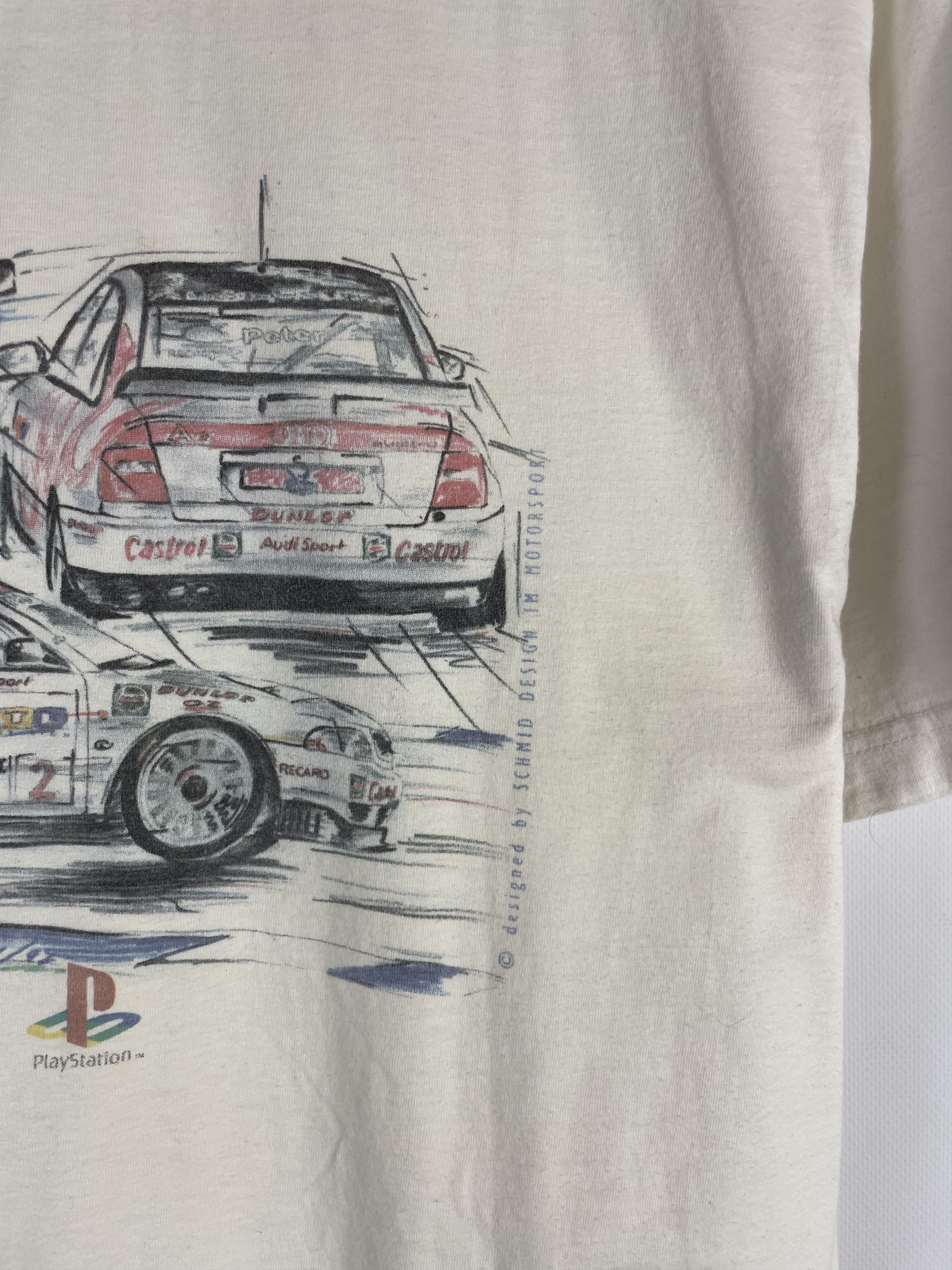 Vintage Vintage Racing Motosports Tee 90s Size US L / EU 52-54 / 3 - 5 Thumbnail