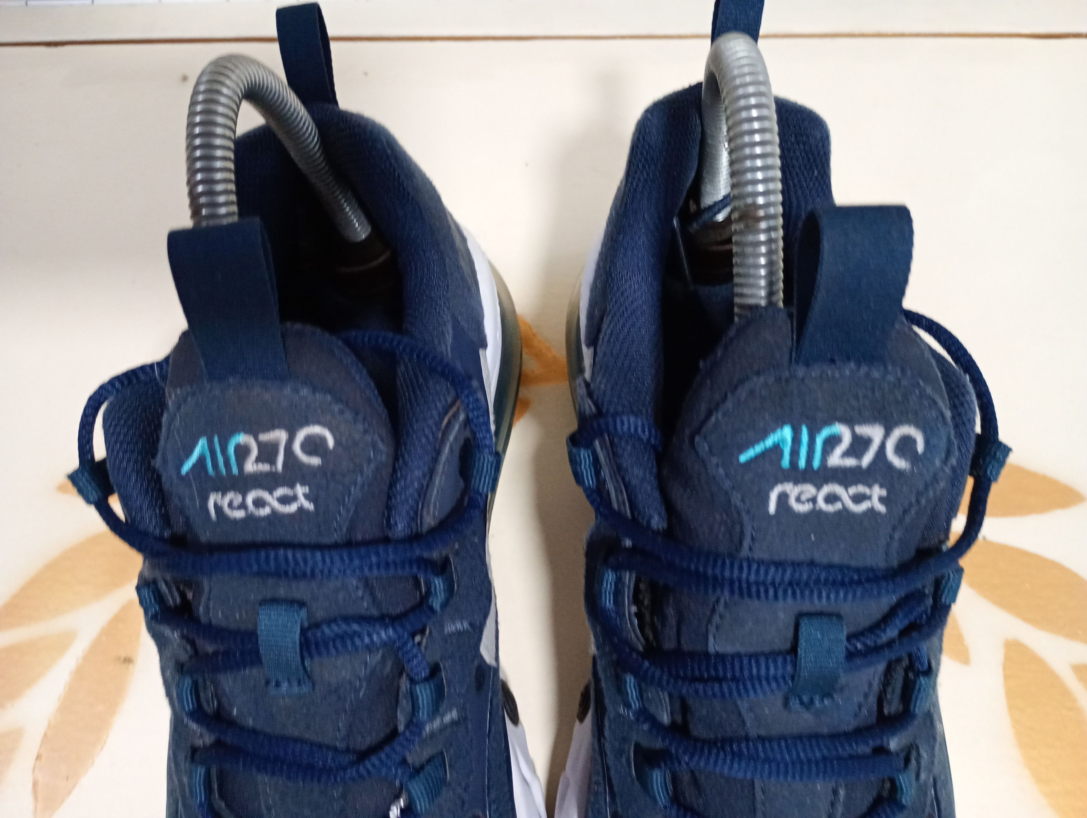 Nike Nike Air Max 270 React Sneakers CV9609-400 Size US 5.5 / IT 35.5 - 6 Thumbnail