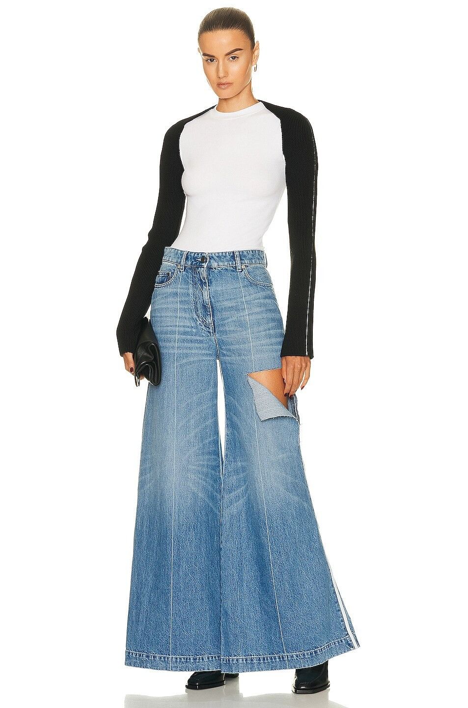 Peter Do $515 Peter Do S/XS Knit Sleeves Size ONE SIZE - 5 Thumbnail