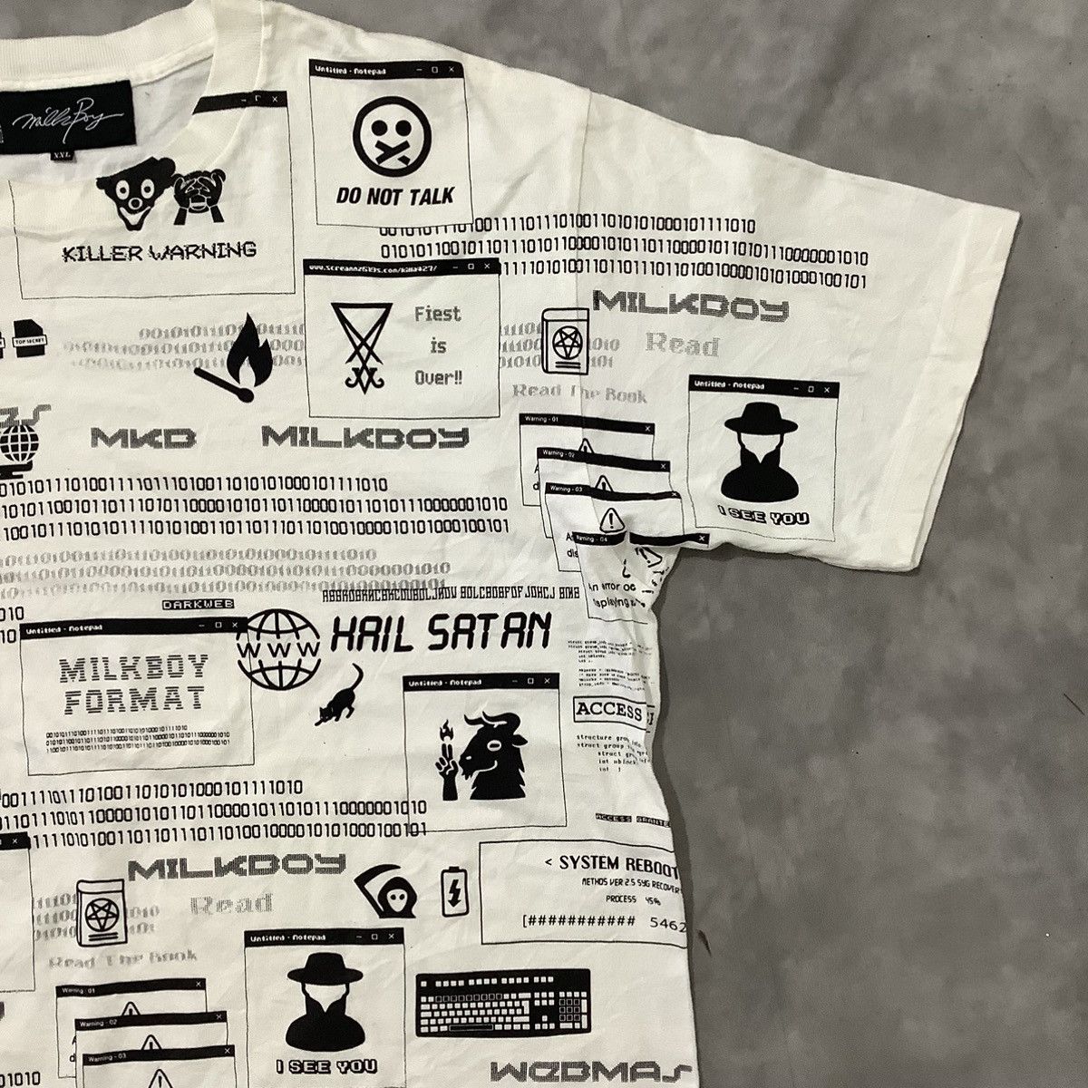 20471120 × Japanese Brand Archive Milkboy Webmaster Rules Size US XXL / EU 58 / 5 - 4 Thumbnail