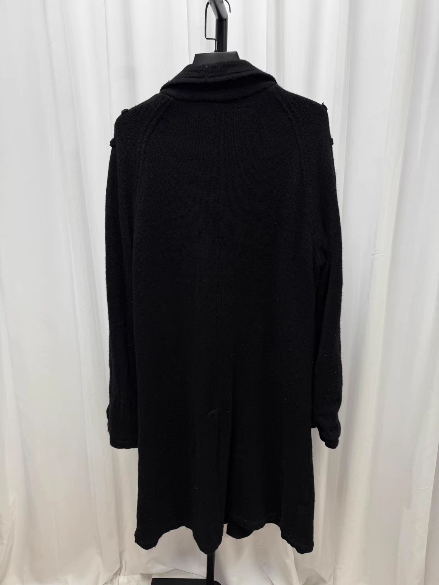 Yohji Yamamoto Yohji Yamamoto y's for men Black Long Wool Coat K20 Size US S / EU 44-46 / 1 - 5 Thumbnail