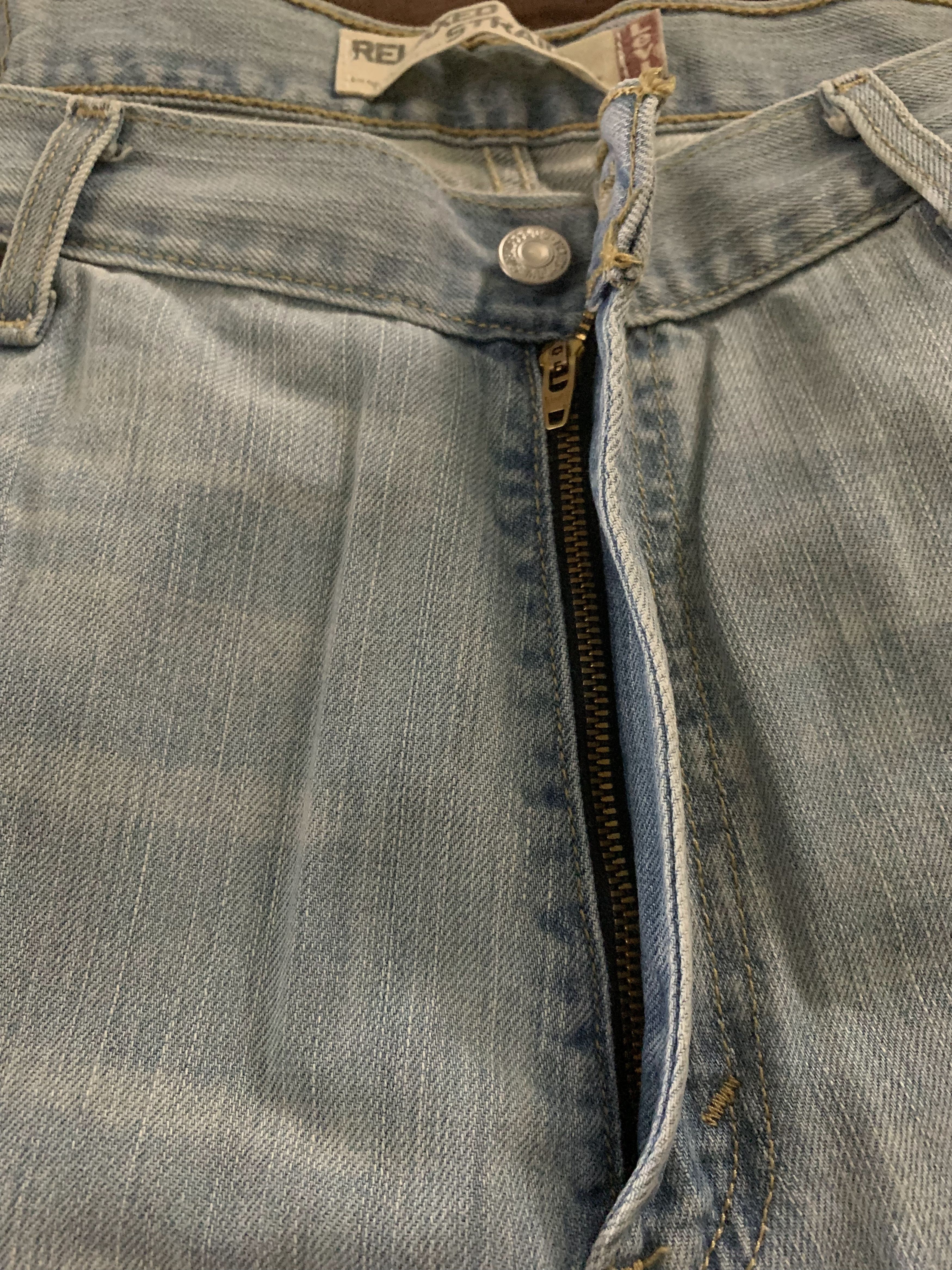 Levi's Levi's 559 Jeans Mens 36x30 Relaxed Straight Rinsed Blue Size US 36 / EU 52 - 6 Thumbnail