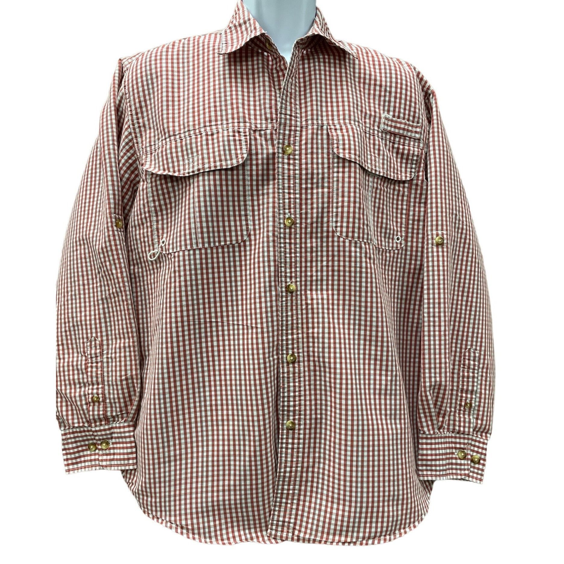 Other Tallwoods Element Wear Men's Red Plaid Fishing Shirt Size L Size US L / EU 52-54 / 3 - 1 Thumbnail