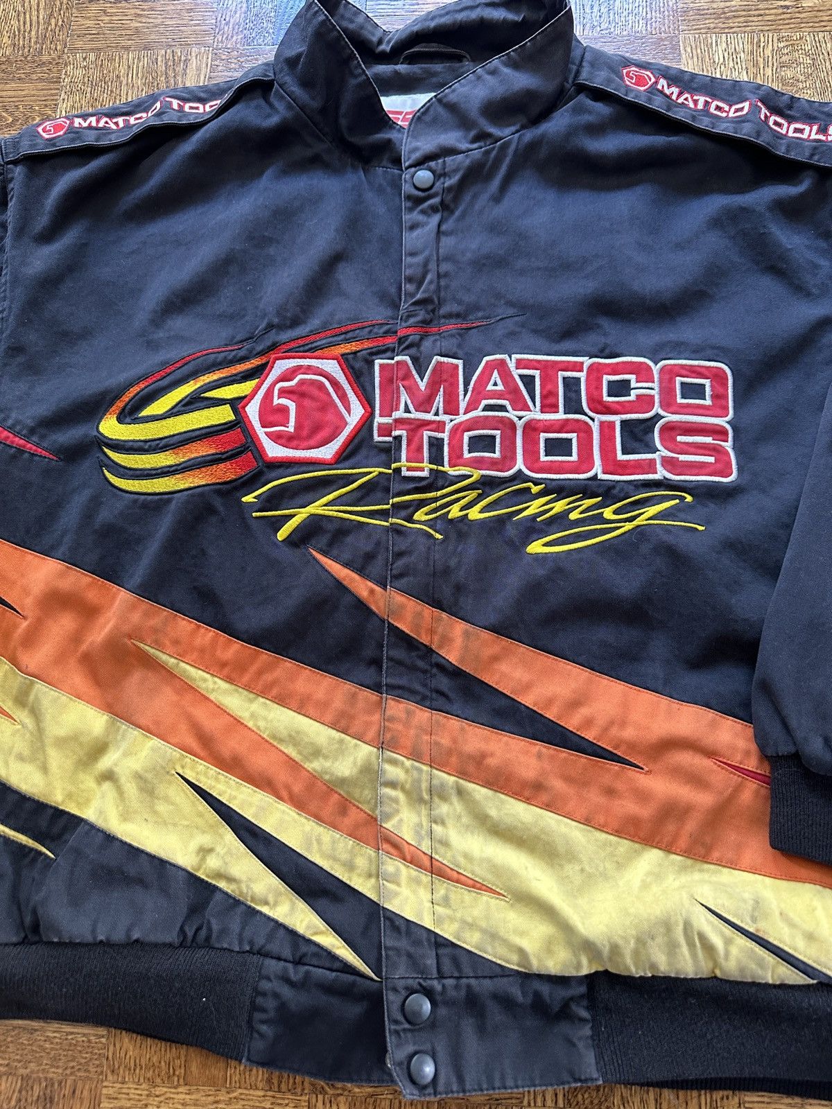 Vintage Vintage Y2K Matco Tools Racing Embroidered Jacket Coat Size US XL / EU 56 / 4 - 3 Thumbnail