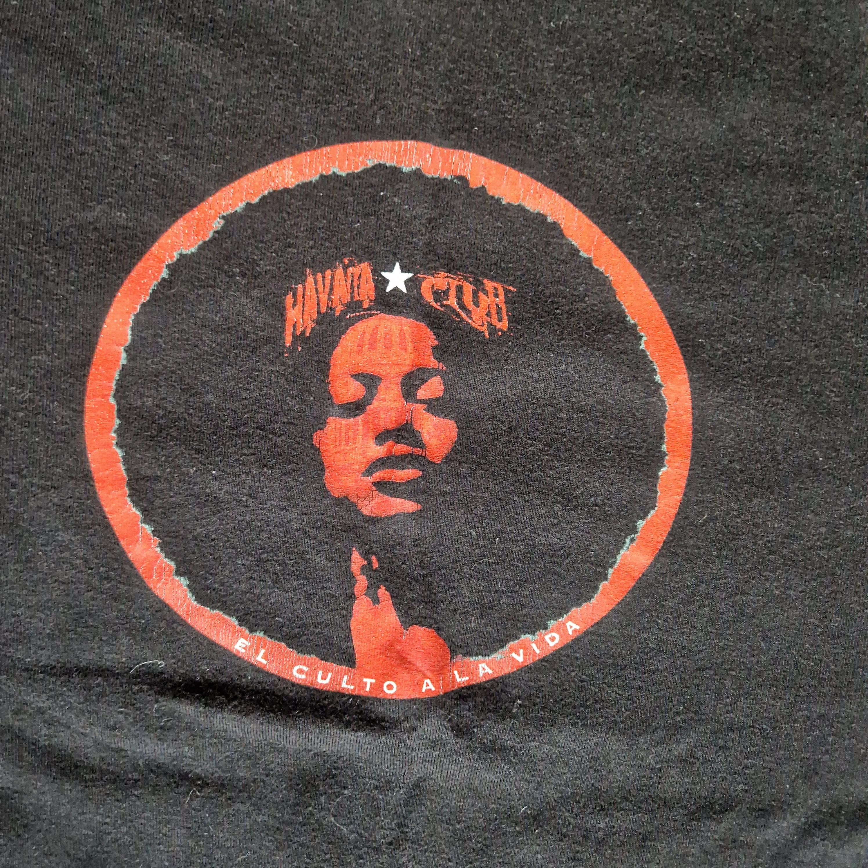 Vintage Vintage clube tee with red print Size US M / EU 48-50 / 2 - 2 Thumbnail