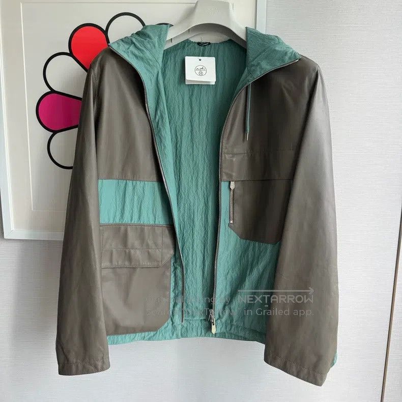Other Hermes Men's New Double-sided Hooded Jacket Size US S / EU 44-46 / 1 - 1 Thumbnail
