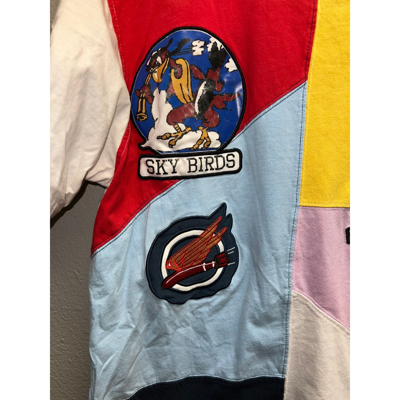 Vintage The Heritage By America Shirt Sky Birds Black Cats Y2K Tee L Size US L / EU 52-54 / 3 - 3 Thumbnail