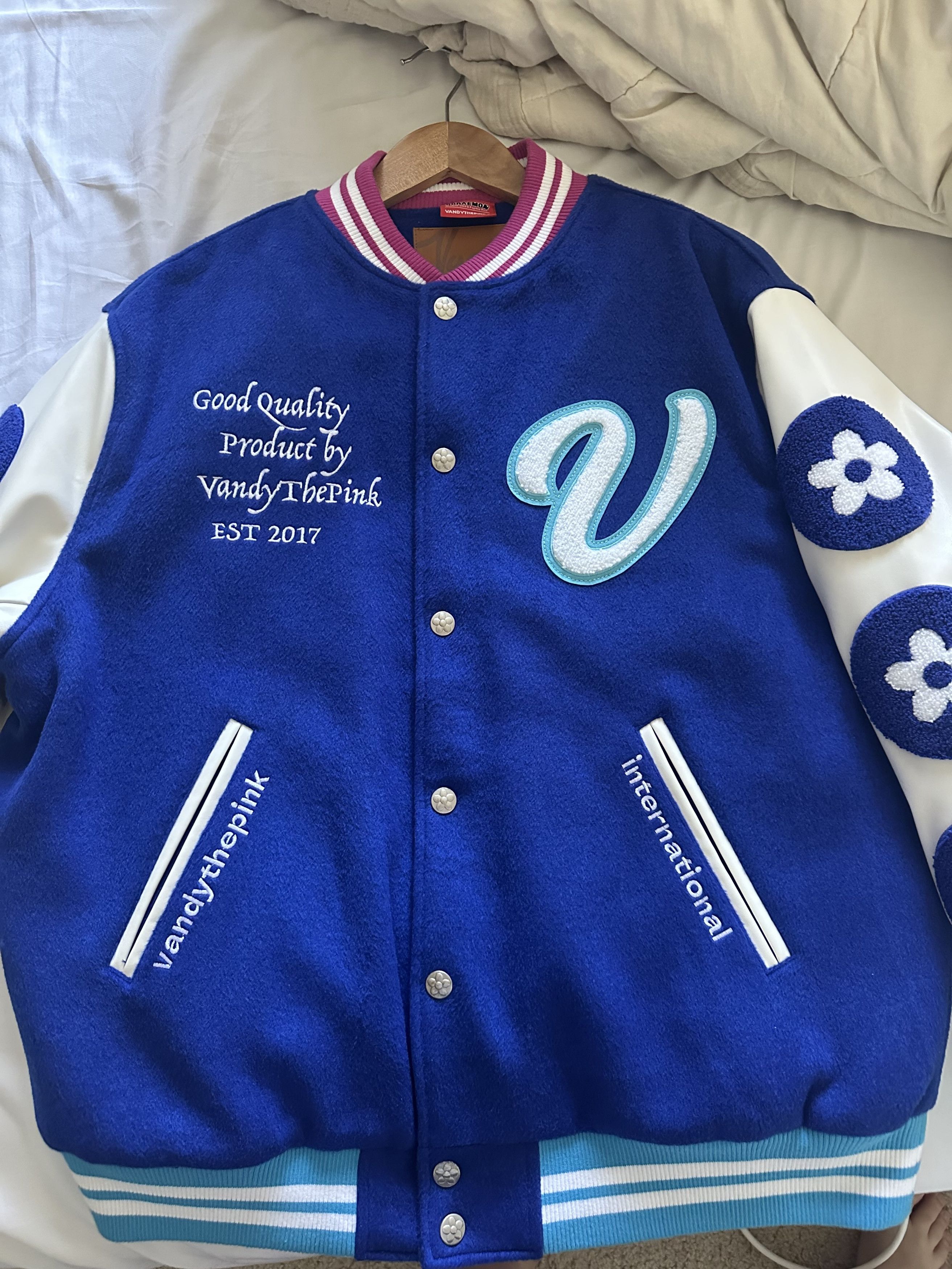 Vandy The Pink Vandy The Pink X Doraemon Varsity Jacket Size US L / EU 52-54 / 3 - 2 Thumbnail