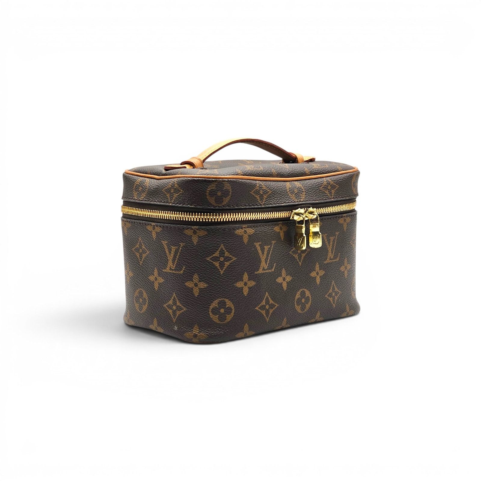 Louis Vuitton Nice Mini Vanity Case Monogram Canvas Beauty Bag Brown Size ONE SIZE - 3 Thumbnail