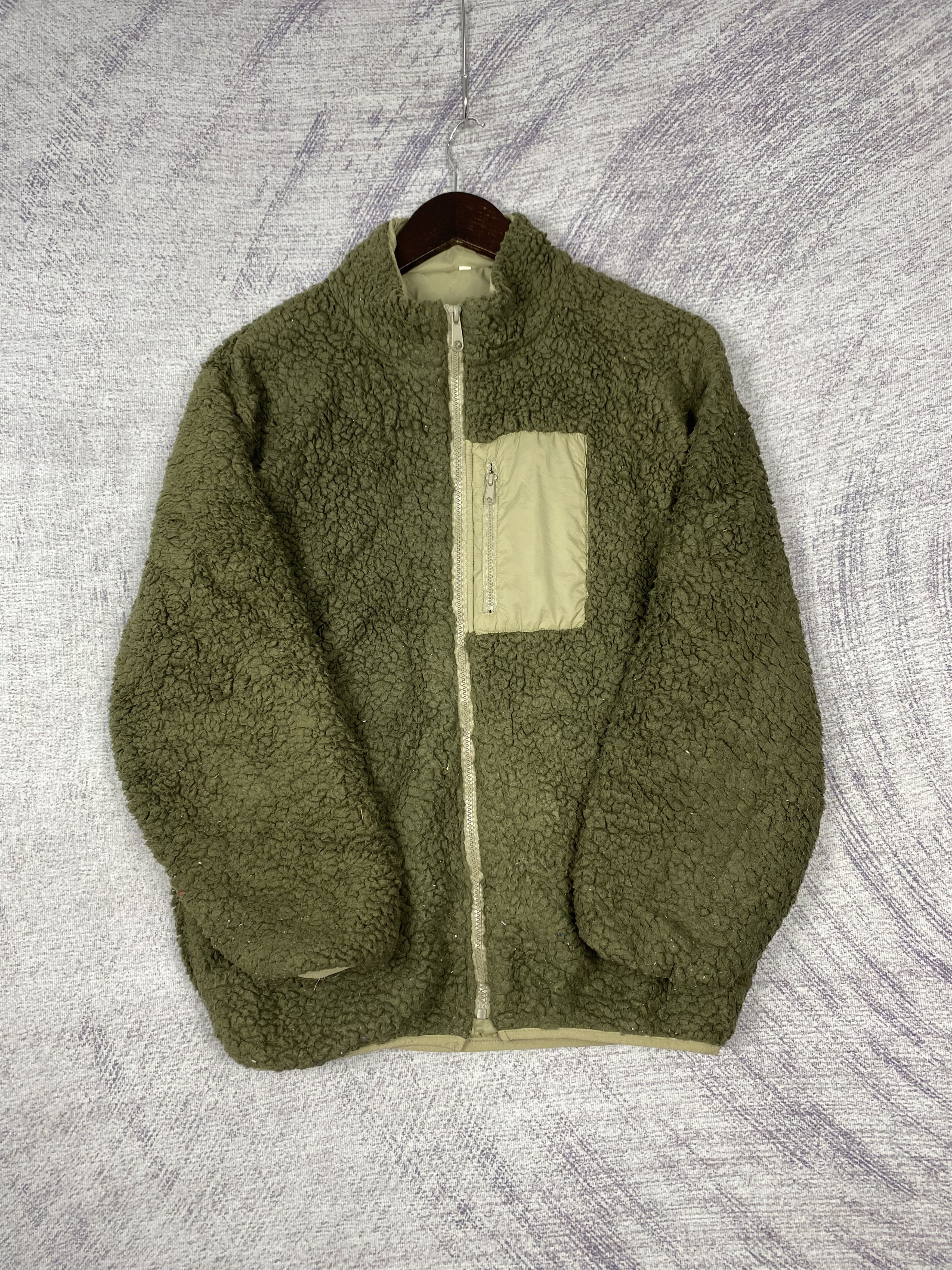 Japanese Brand Vintage Japanese Brand Helix Fleece Zip Up Jacket Size US L / EU 52-54 / 3 - 4 Thumbnail