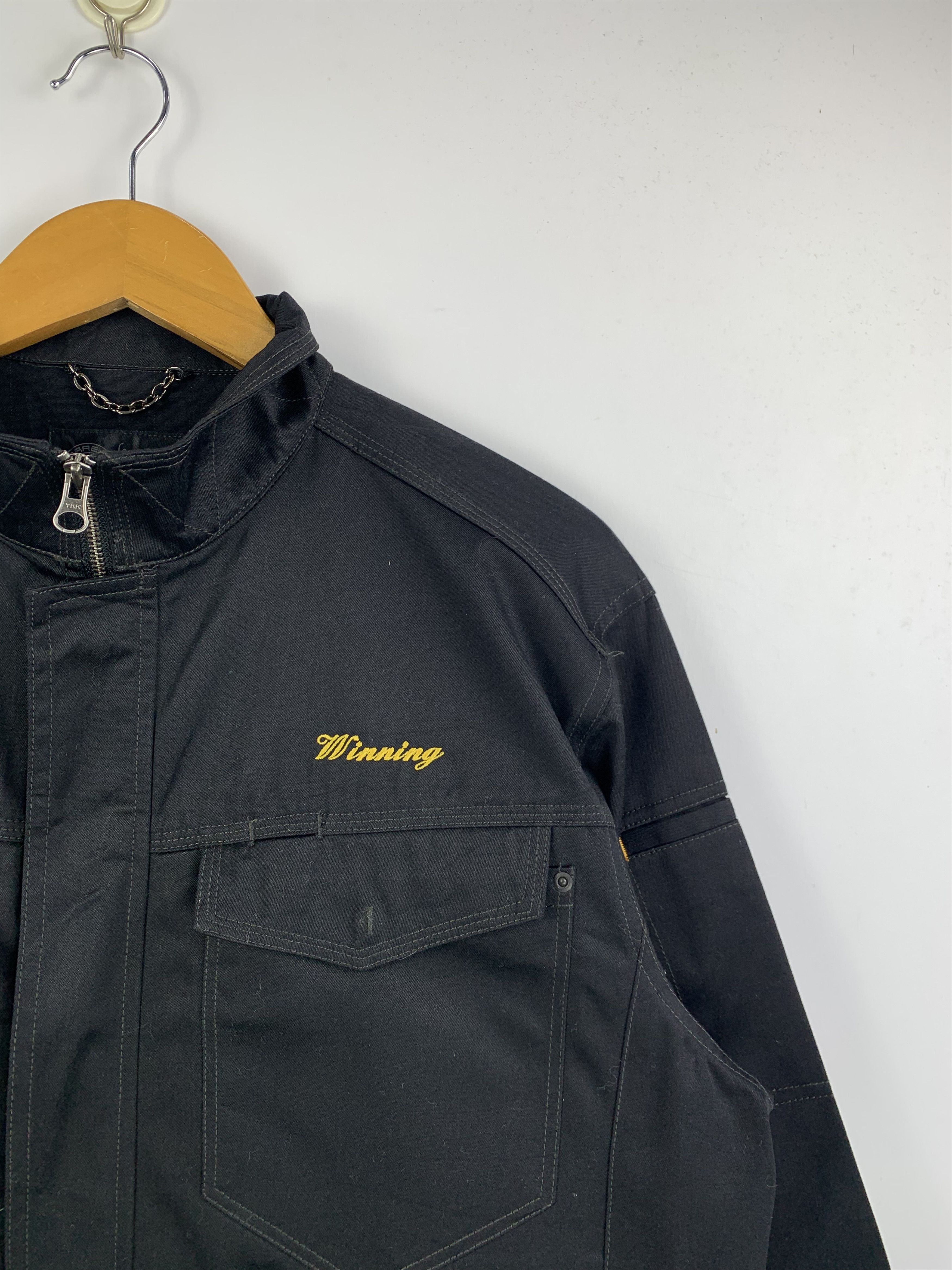 Japanese Brand Vintage Japanese Designer Worker Denim Jacket J1608 Size US L / EU 52-54 / 3 - 9 Thumbnail