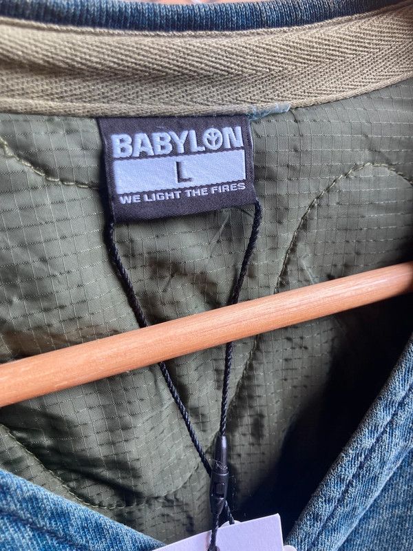 Babylon Babylon Denim Cardigan - Blue Indigo Size US L / EU 52-54 / 3 - 7 Thumbnail