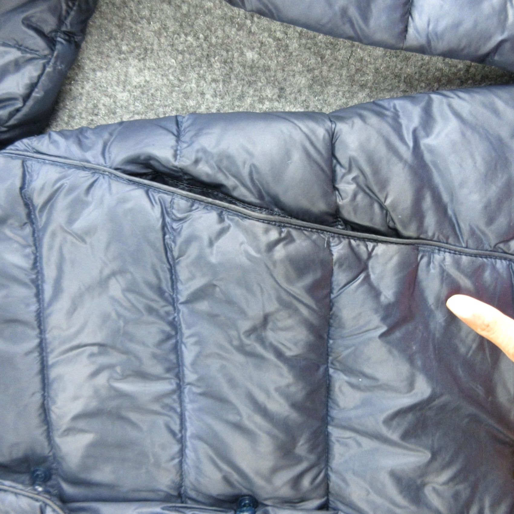 Vintage Stio Down Puffer Jacket Womens XS Blue Quilted Full Zip Collared Warm Insulated Size XS / US 0-2 / IT 36-38 - 4 Thumbnail