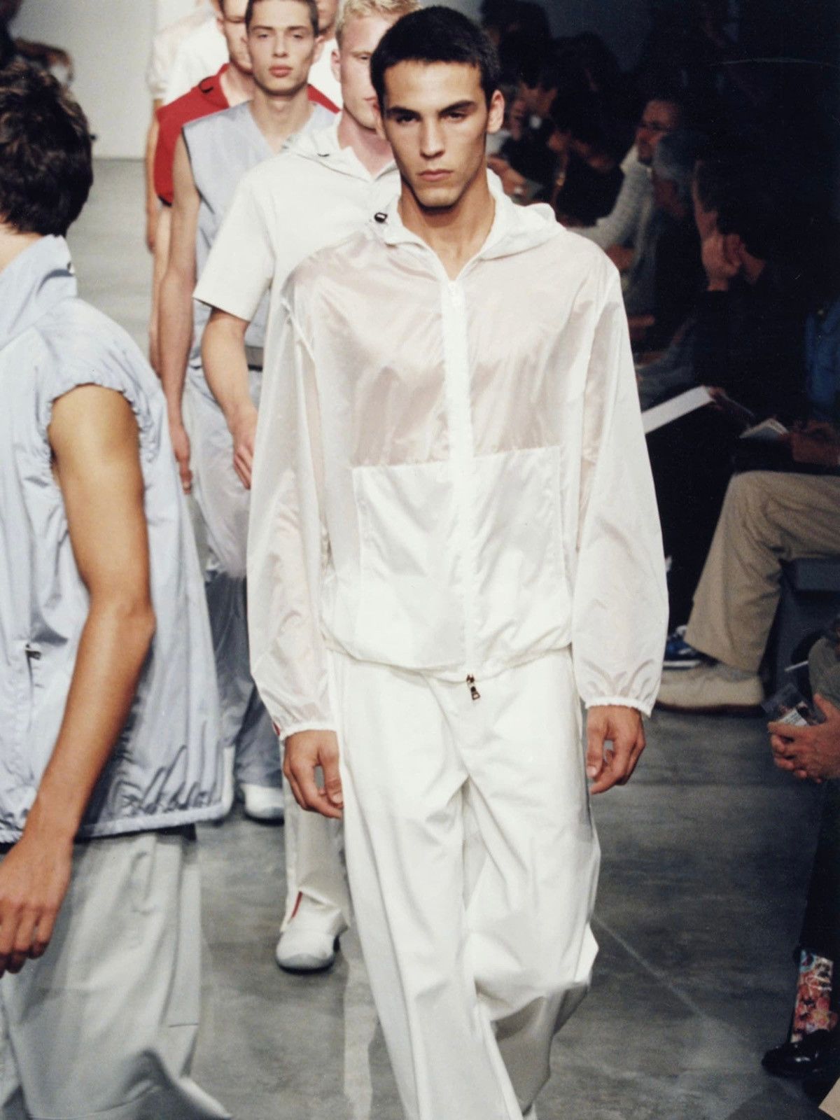 Prada × Vintage Vintage SS99 runway transparent Prada sport windbreaker Size US XS / EU 42 / 0 - 2 Thumbnail