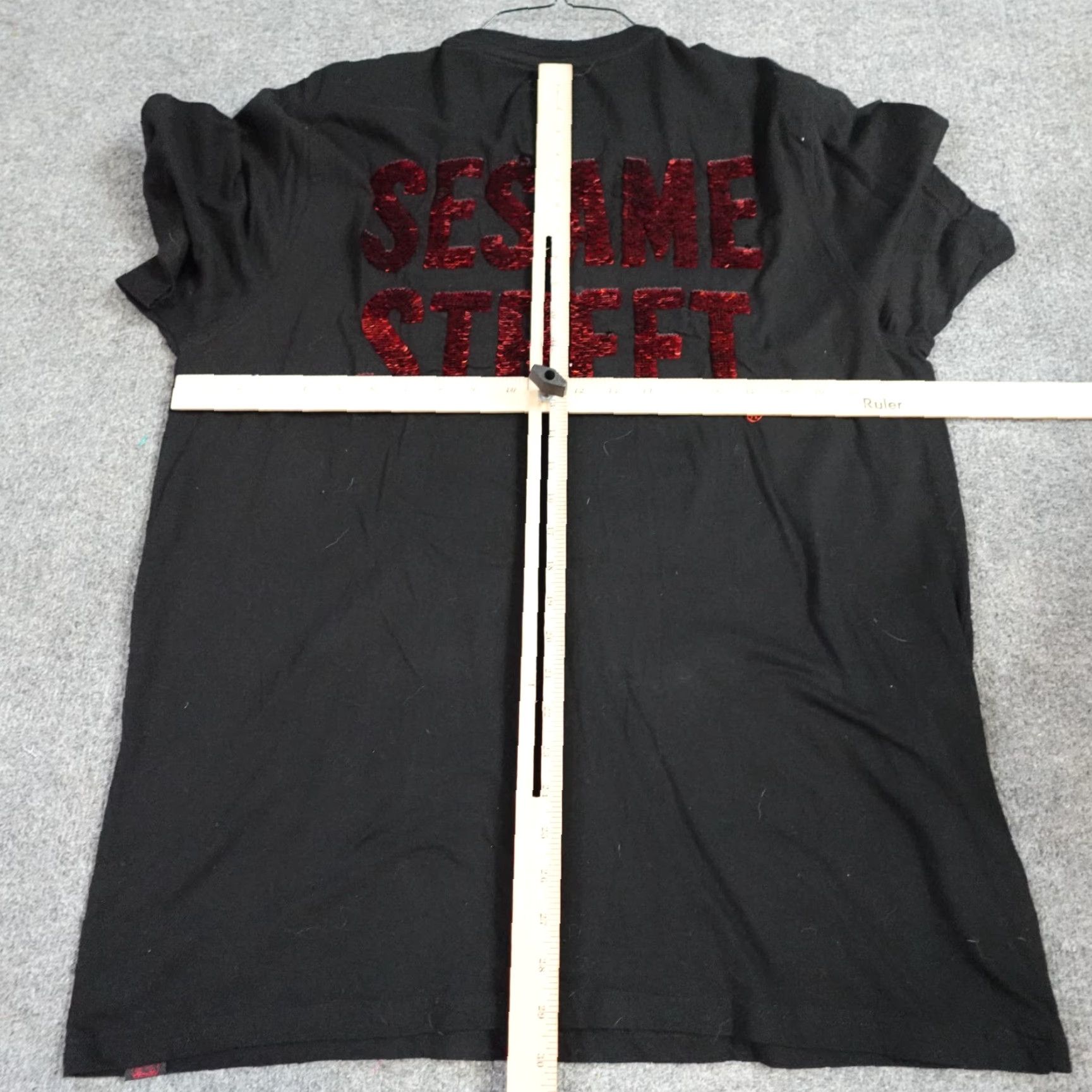 Doublet DeKryptic Sesame Street T-shirt 3XL Black Elmo Sequence Double Sided Mens Shirt Static Size US XXL / EU 58 / 5 - 5 Thumbnail