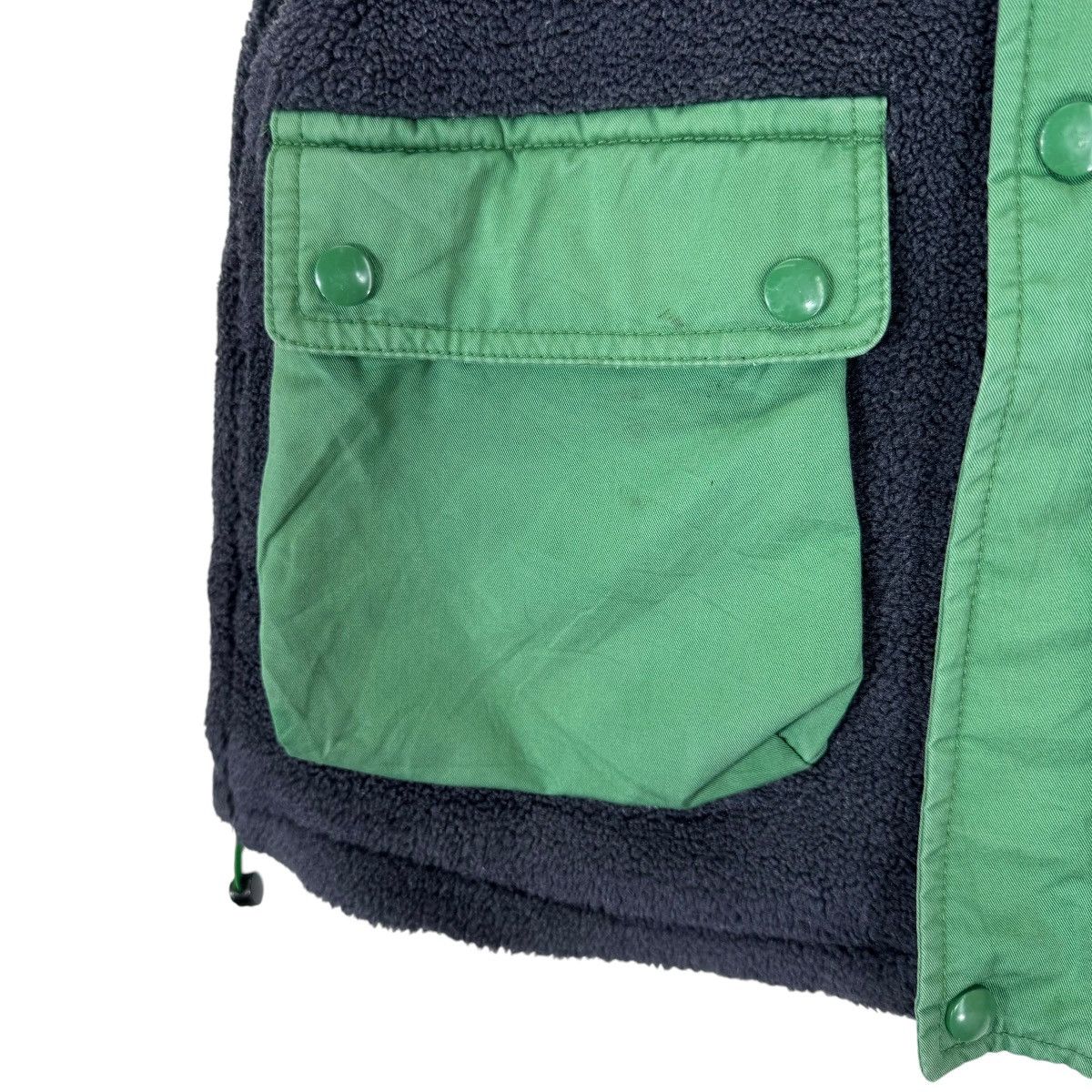 Vintage VINTAGE HAND MADE SAVE PLANET FLEECE VEST JACKET Size US M / EU 48-50 / 2 - 7 Thumbnail