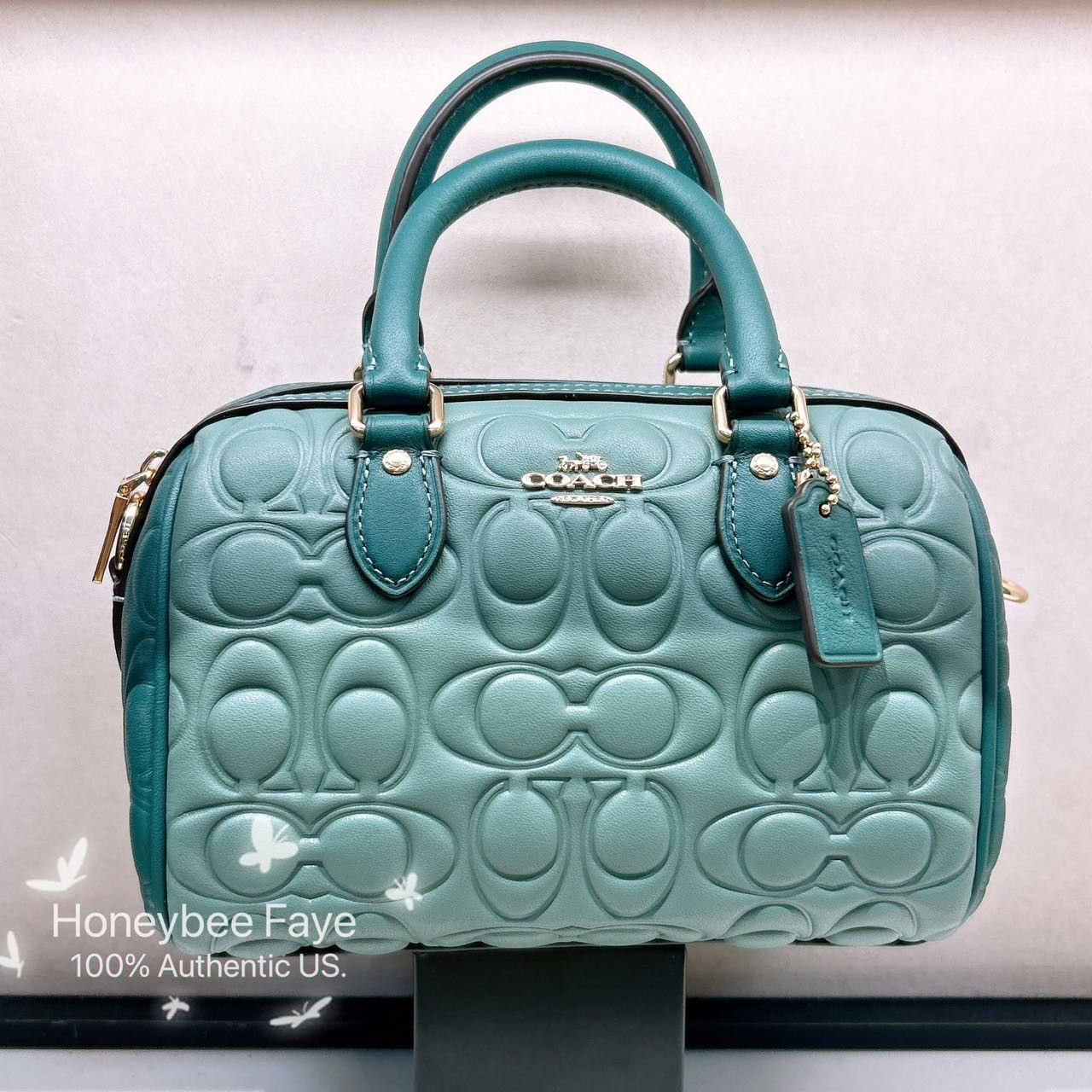 Coach Mini Rowan Crossbody Bag In Blocked Signature Leather CY744 Size ONE SIZE - 2 Thumbnail