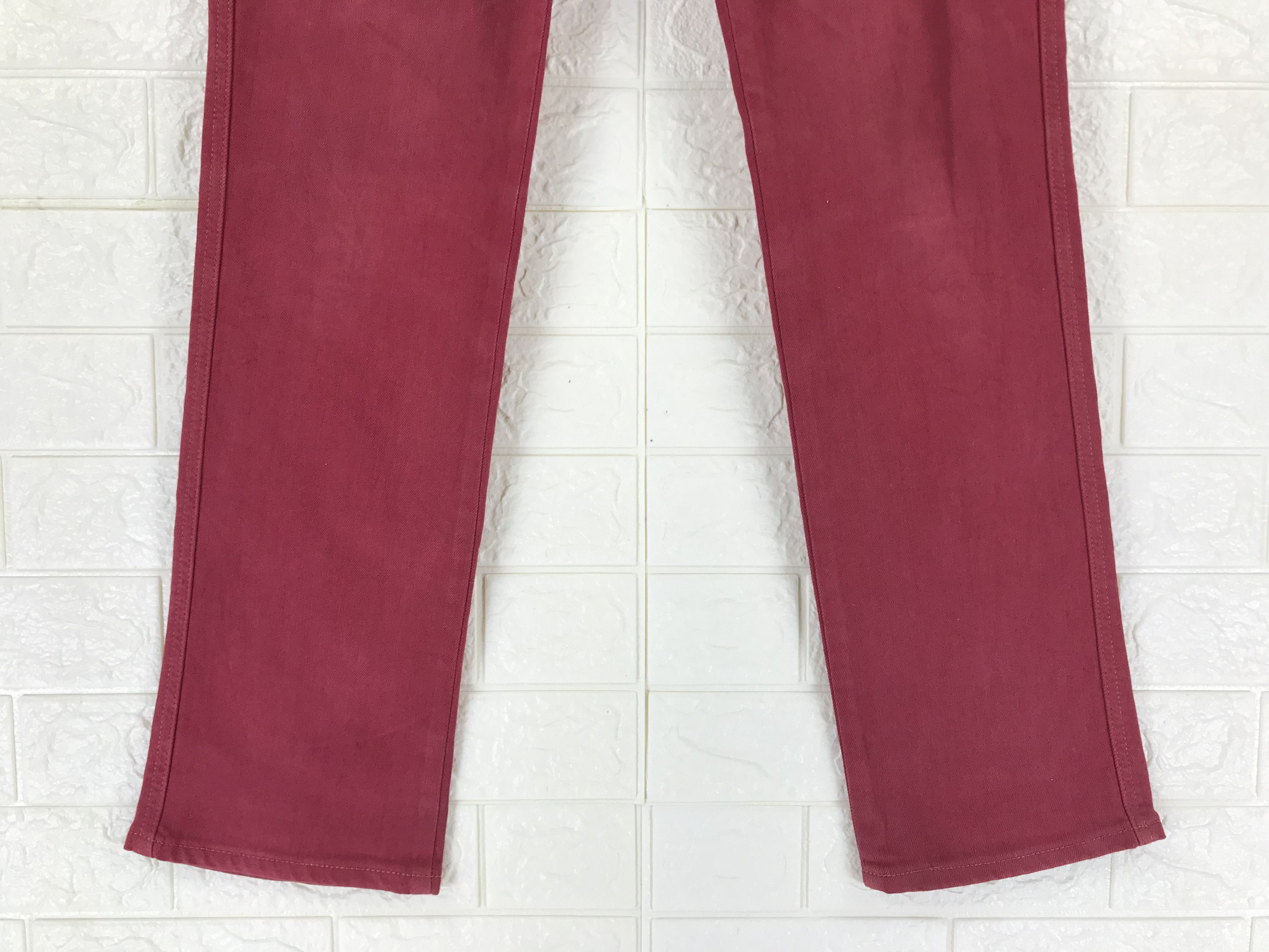 Edwin Vintage Edwin 503 Red Jeans Size US 32 / EU 48 - 4 Thumbnail