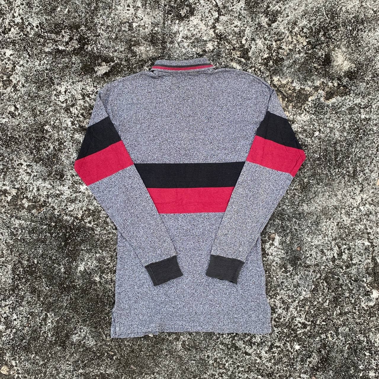Burberry Vintage 90s BURBERRY Slim Fit Long Sleeve Polo Tshirt Size US M / EU 48-50 / 2 - 2 Thumbnail