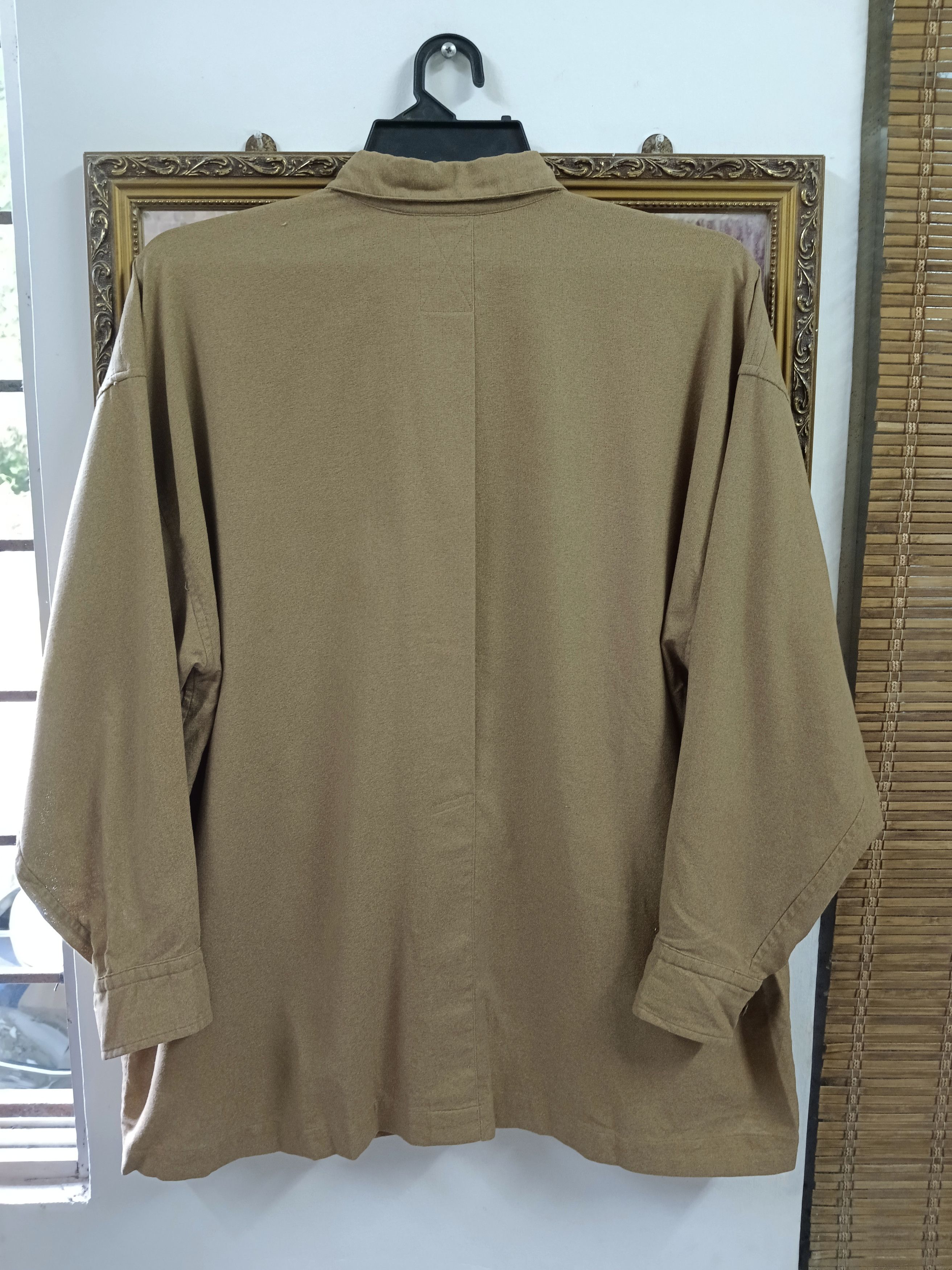 Issey Miyake ISSEY MIYAKI PLANTATION BAGGY SHIRT(BUTTON UP) Size US M / EU 48-50 / 2 - 2 Thumbnail