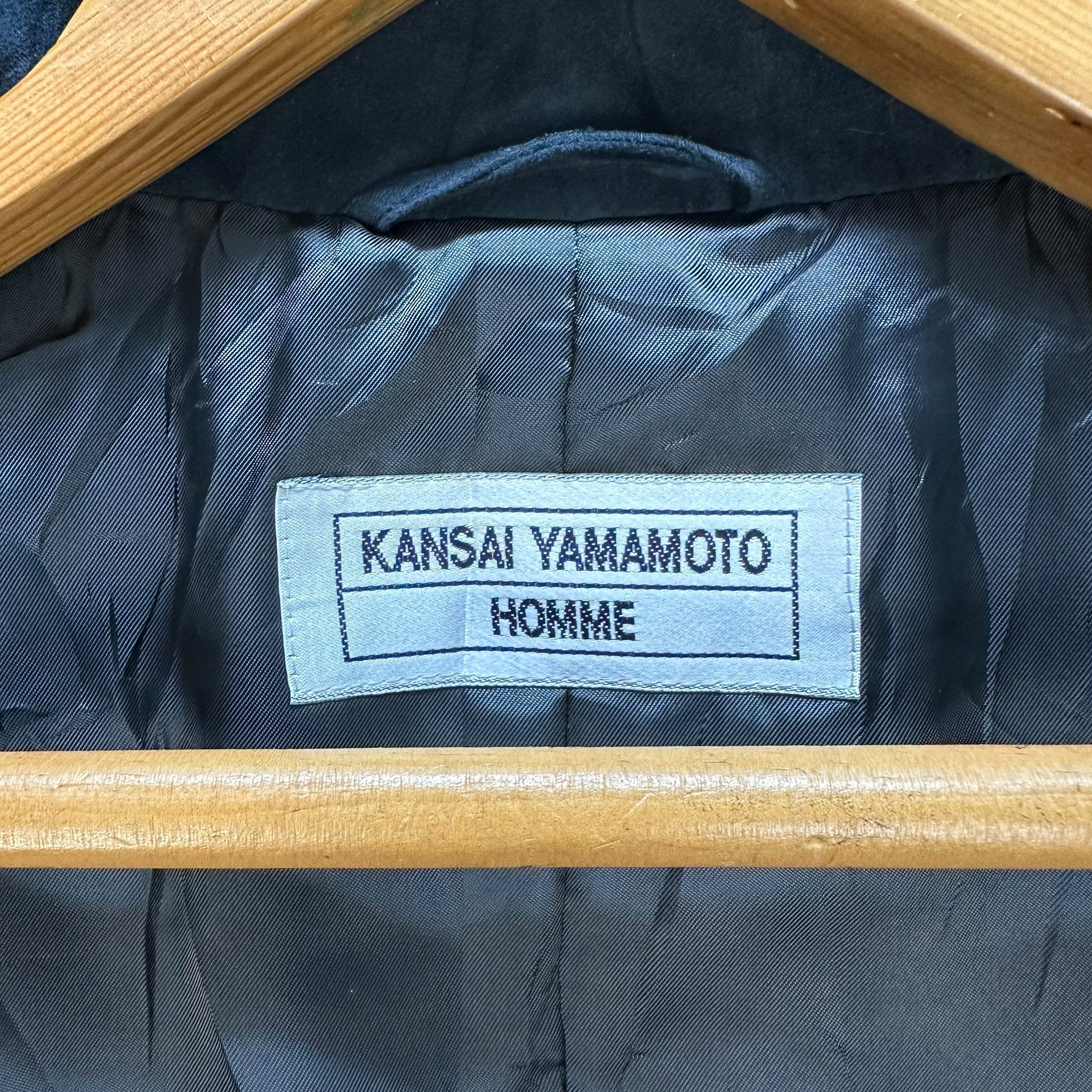Kansai Yamamoto KANSAI YAMAMOTO HOMME Coat Jacket #A54-1254 Size US S / EU 44-46 / 1 - 9 Thumbnail