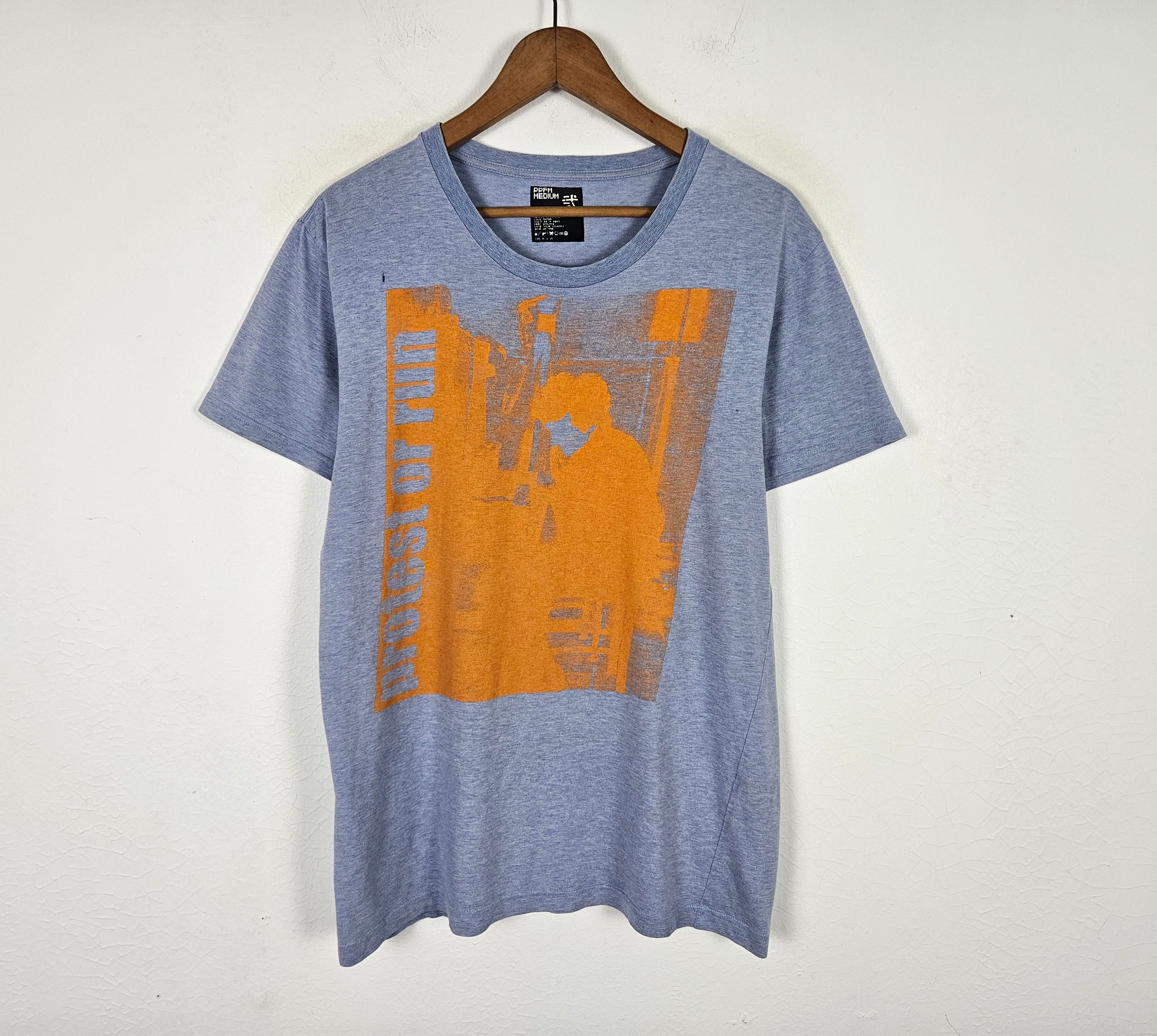 Japanese Brand PPFM Protest of Run shirt Size US M / EU 48-50 / 2 - 2 Thumbnail