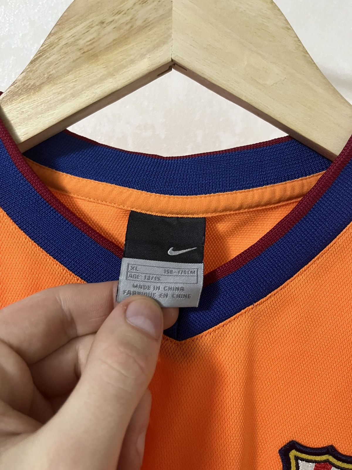 Nike Nike Barcelona Vintage 06/07 Soccer Jersey Size US S / EU 44-46 / 1 - 3 Thumbnail