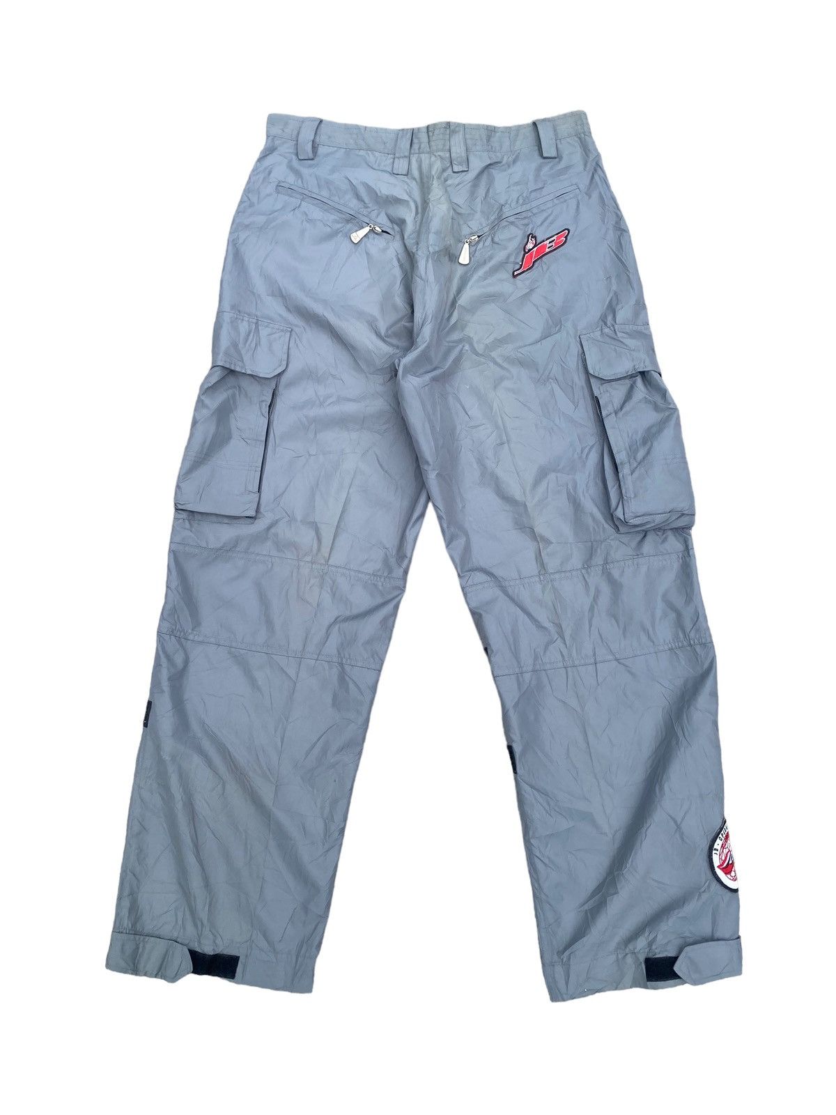 Vintage Y2K Johnny Blaze Baggy Nylon Cargo Size US 35 - 3 Thumbnail