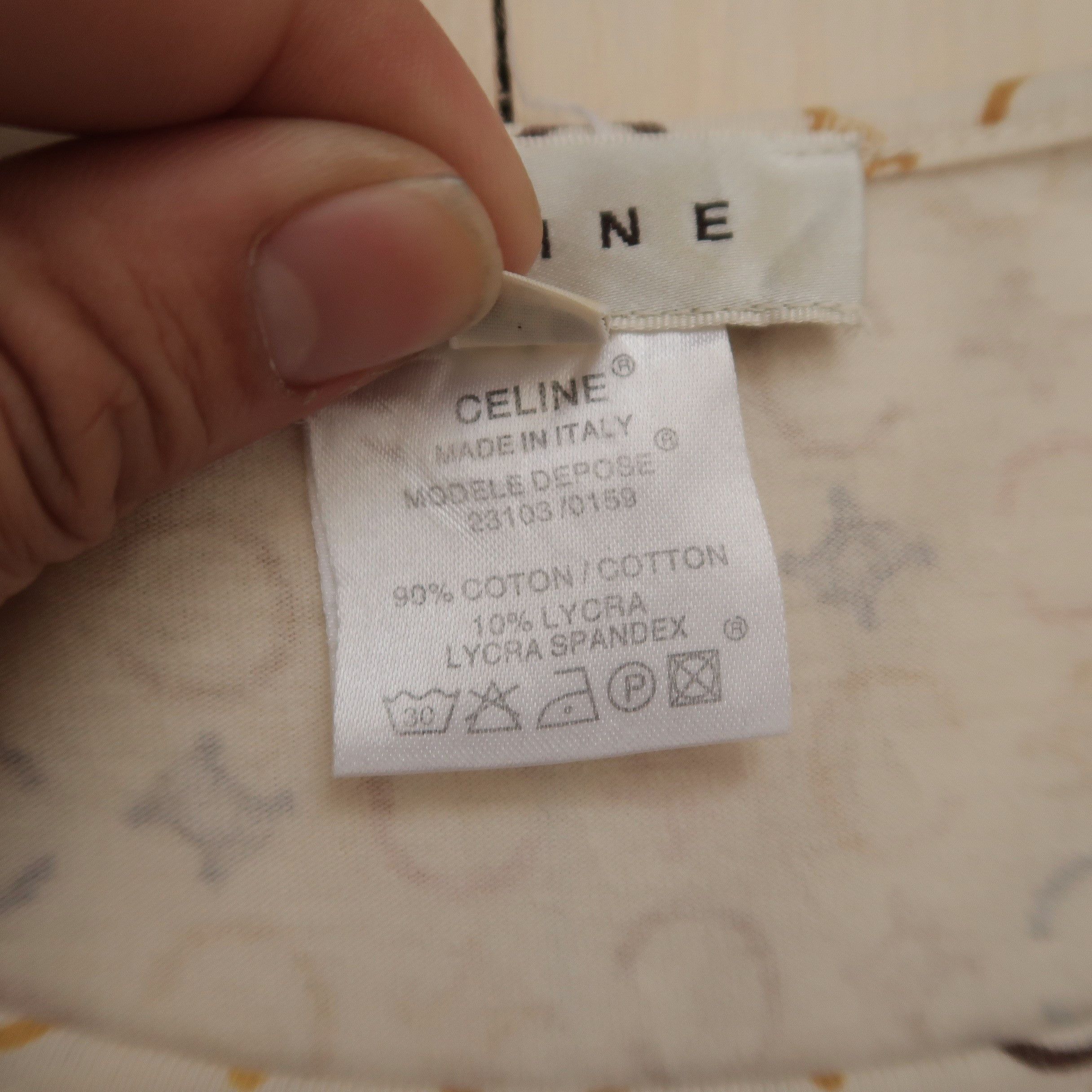Celine Celine Pre-Owned 1990s Macadam Stretch Jumper Size M / US 6-8 / IT 42-44 - 6 Thumbnail