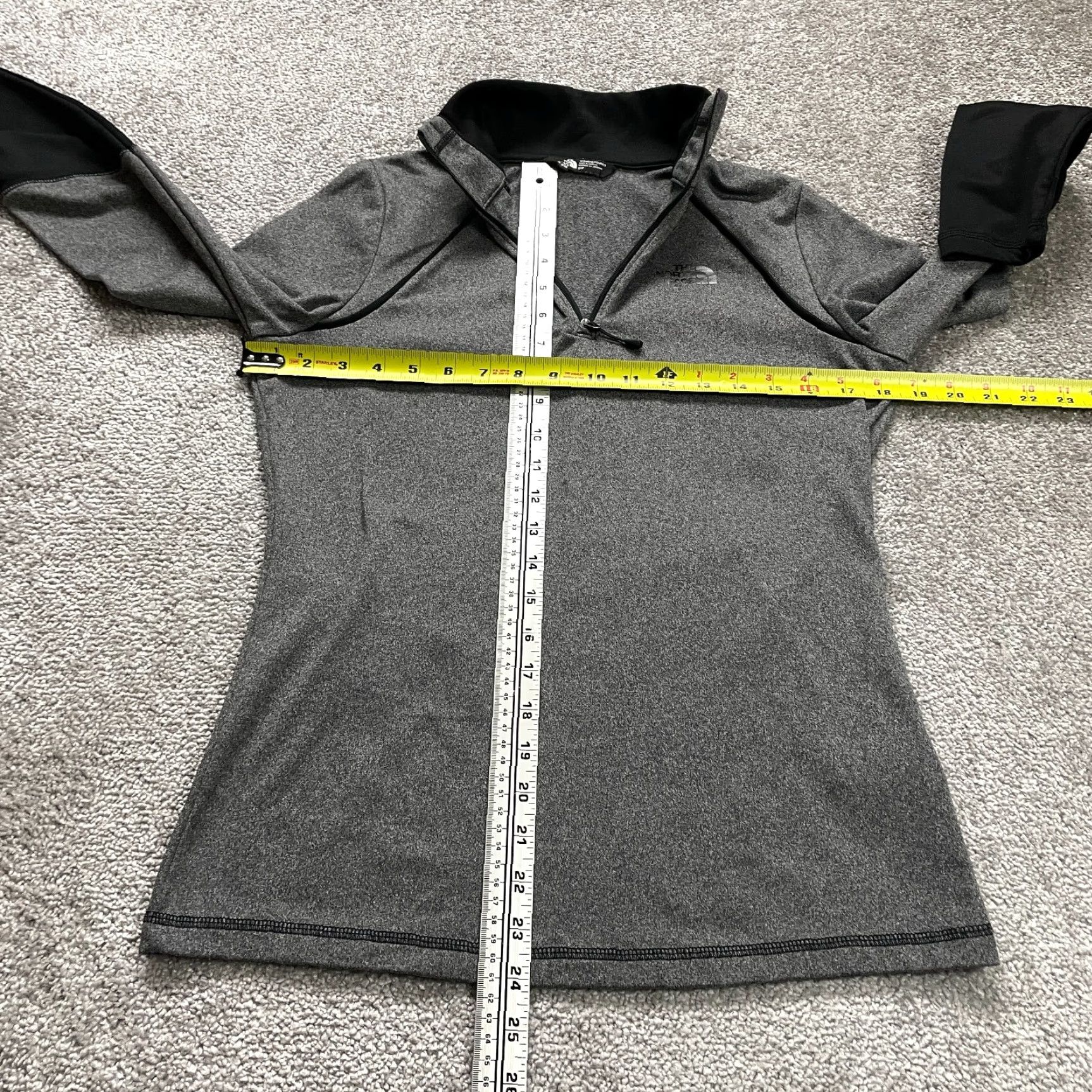 The North Face The North Face Active Jacket Women S Gray Black 1/4 Zip Mock Neck Athleisure Size S / US 4 / IT 40 - 6 Thumbnail