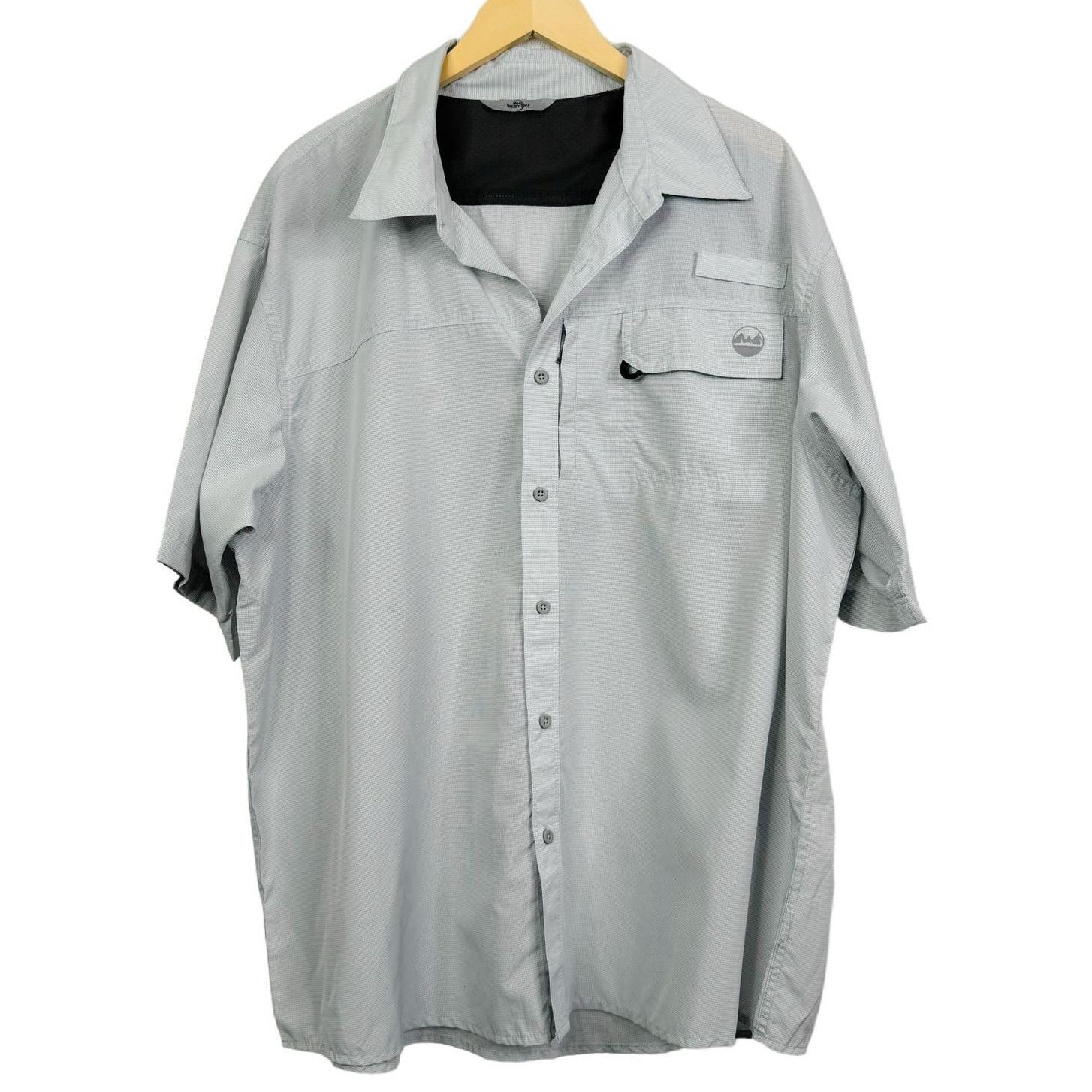 Wrangler Wrangler Outdoor Fishing Short Sleeve Shirt Men's Size