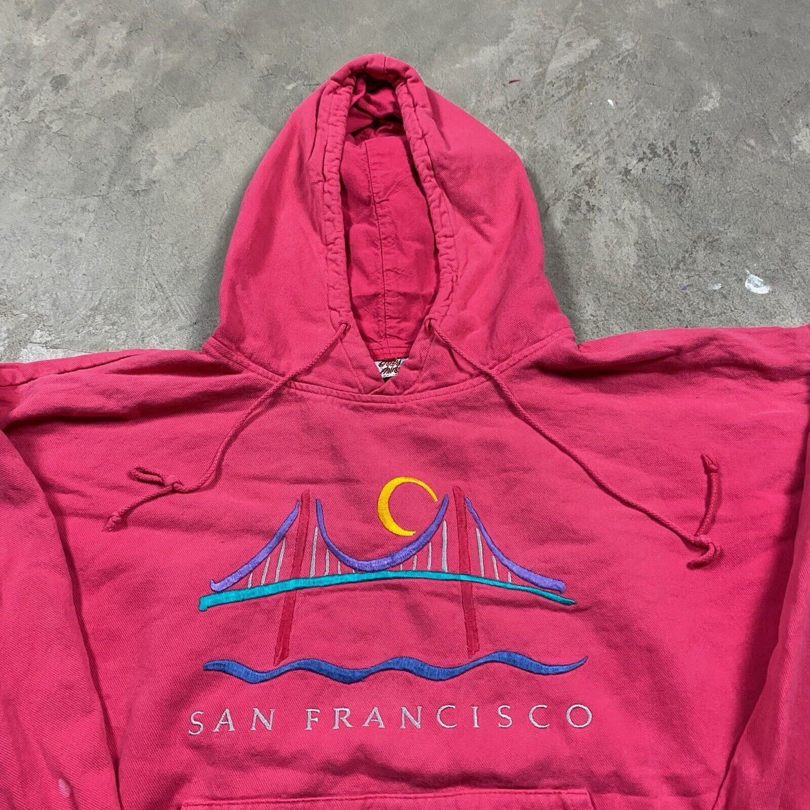 Other 90s VTG HAWAI San Francisco Hoodie Golden Gate Bridge Hoodie Size US S / EU 44-46 / 1 - 2 Thumbnail