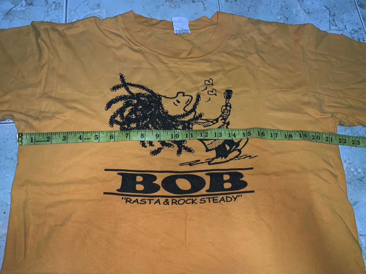 Vintage Vintage 90’s BOB MARLEY T-shirt RARE!!!(Binding Now) Size US M / EU 48-50 / 2 - 7 Thumbnail