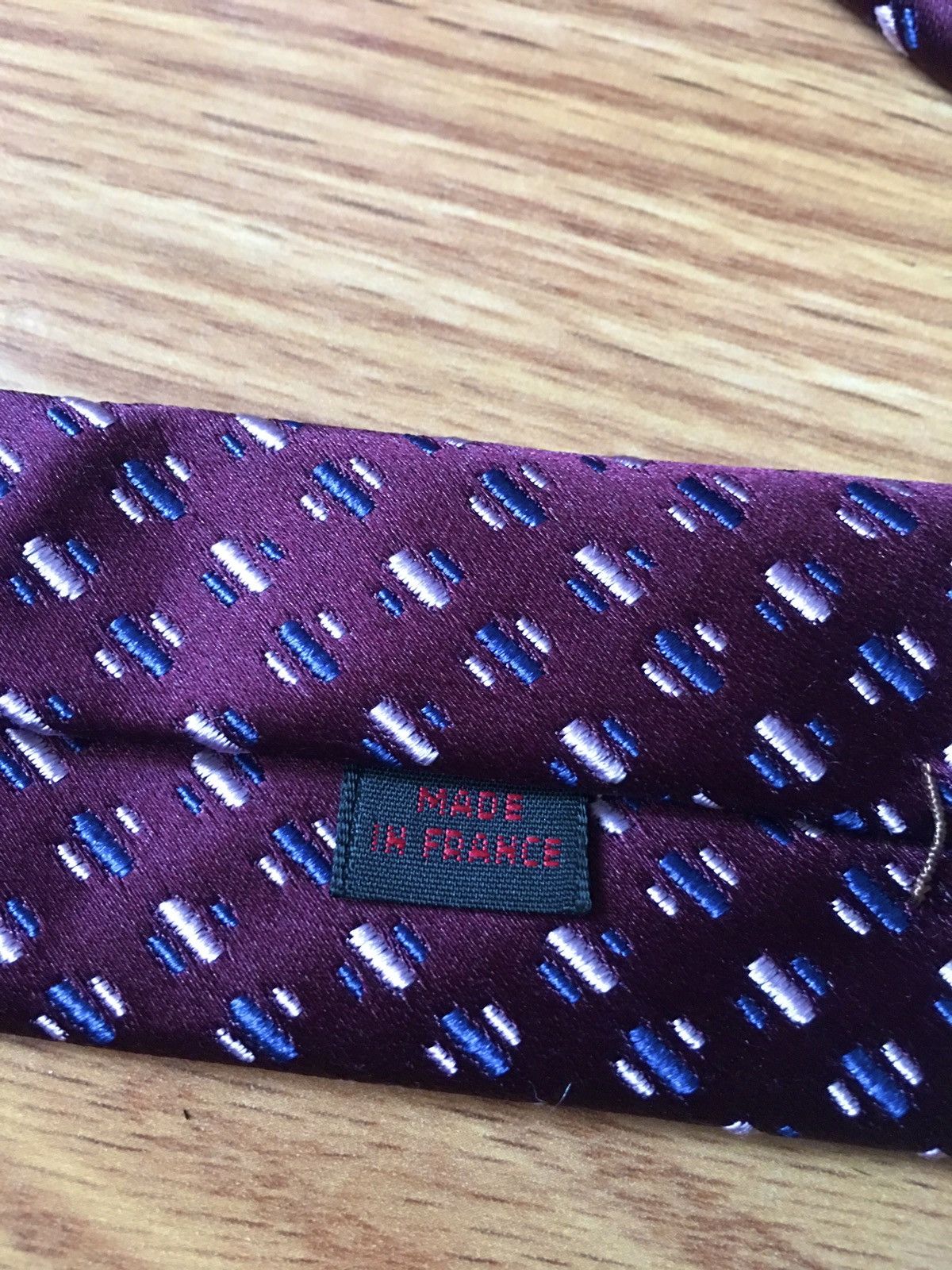 Charvet CHARVET Paris Elegant France Silk Mens Tie Size ONE SIZE - 5 Thumbnail