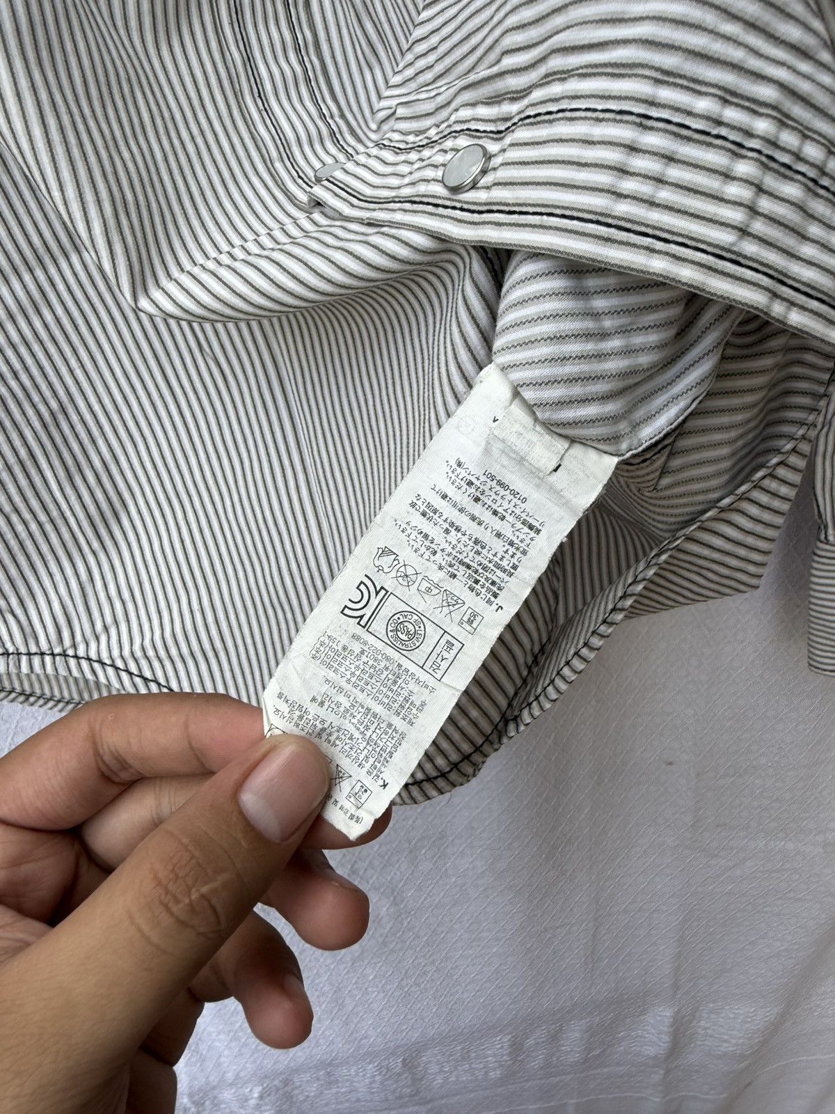 Levi's Levi’s stripped button stone shirt Size US L / EU 52-54 / 3 - 10 Thumbnail