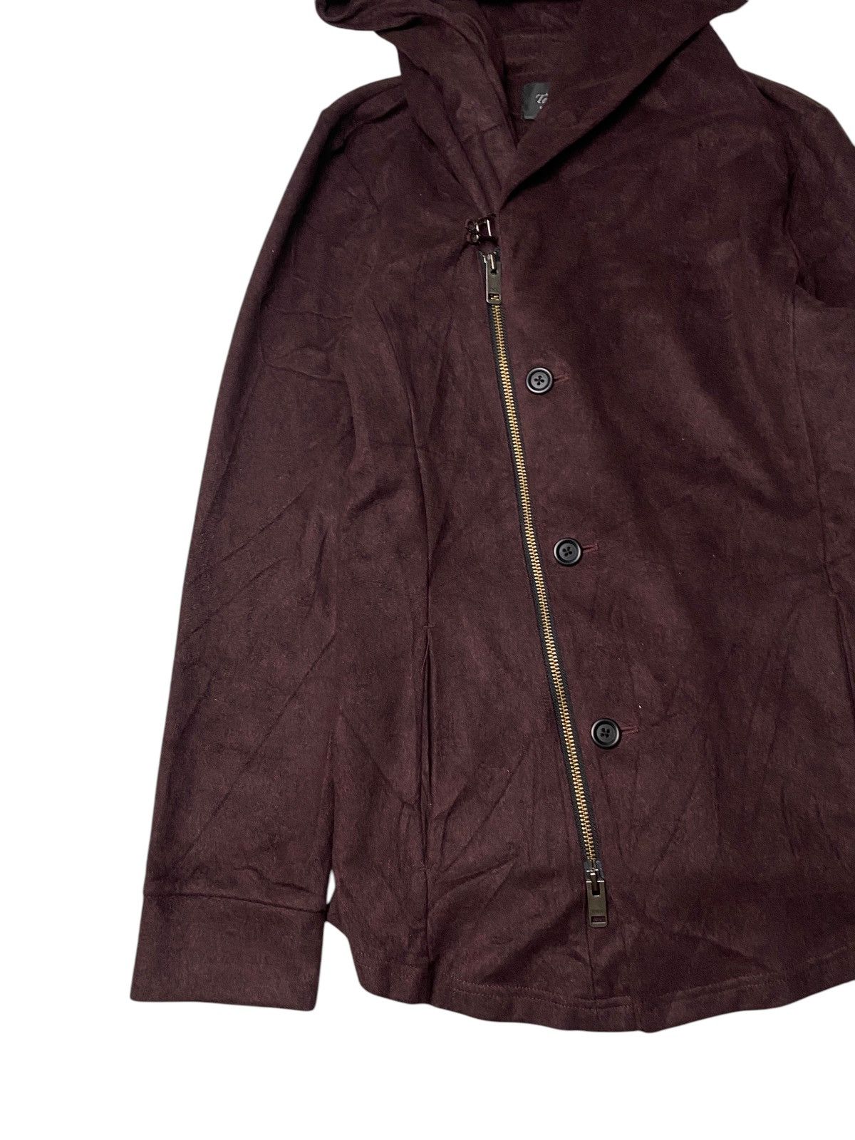 14th Addiction 2000's Tornado Mart Asymetric Sewn Zip Jacket Size US S / EU 44-46 / 1 - 5 Thumbnail