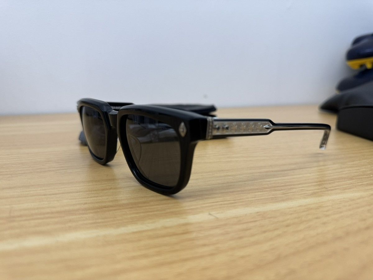 Chrome Hearts Chrome Hearts Ambidixtrous Black .925 Silver Glasses Size ONE SIZE - 2 Thumbnail