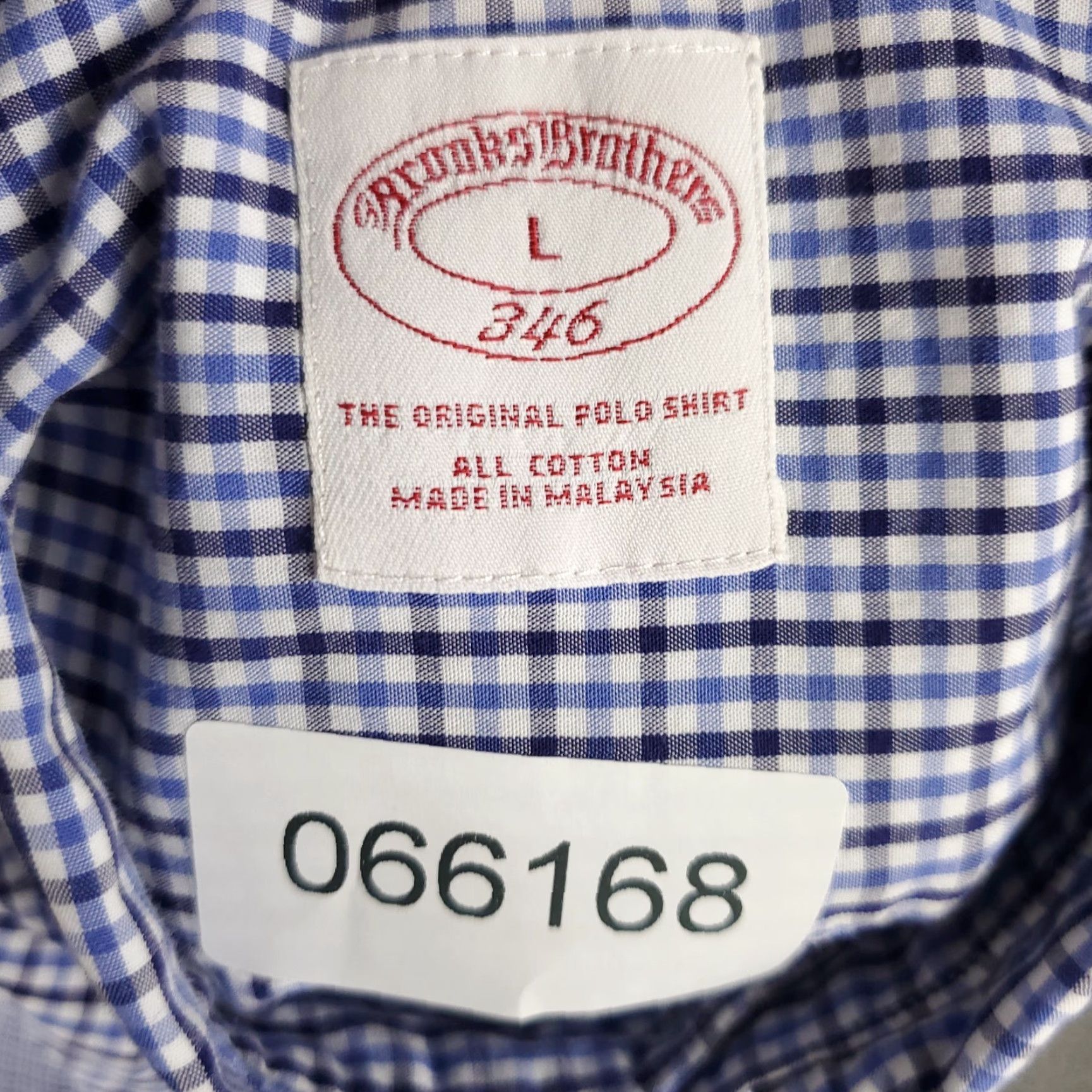 Brooks Brothers Brooks Brothers Shirt Mens Large Blue Check Regent Button Up Long Sleeve Regualr Fit, Classic, Preppy, American, Modern, Colorful, Workwear Mens Size US L / EU 52-54 / 3 - 7 Thumbnail