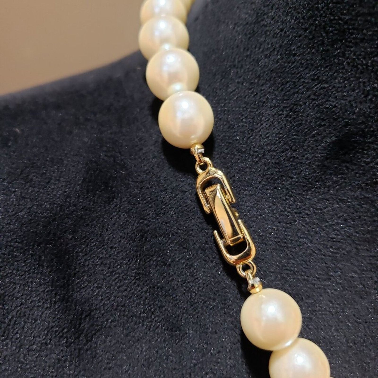 The Unbranded Brand Fashion Gold Tone White Faux Pearls Necklace Jewelry Size ONE SIZE - 6 Thumbnail