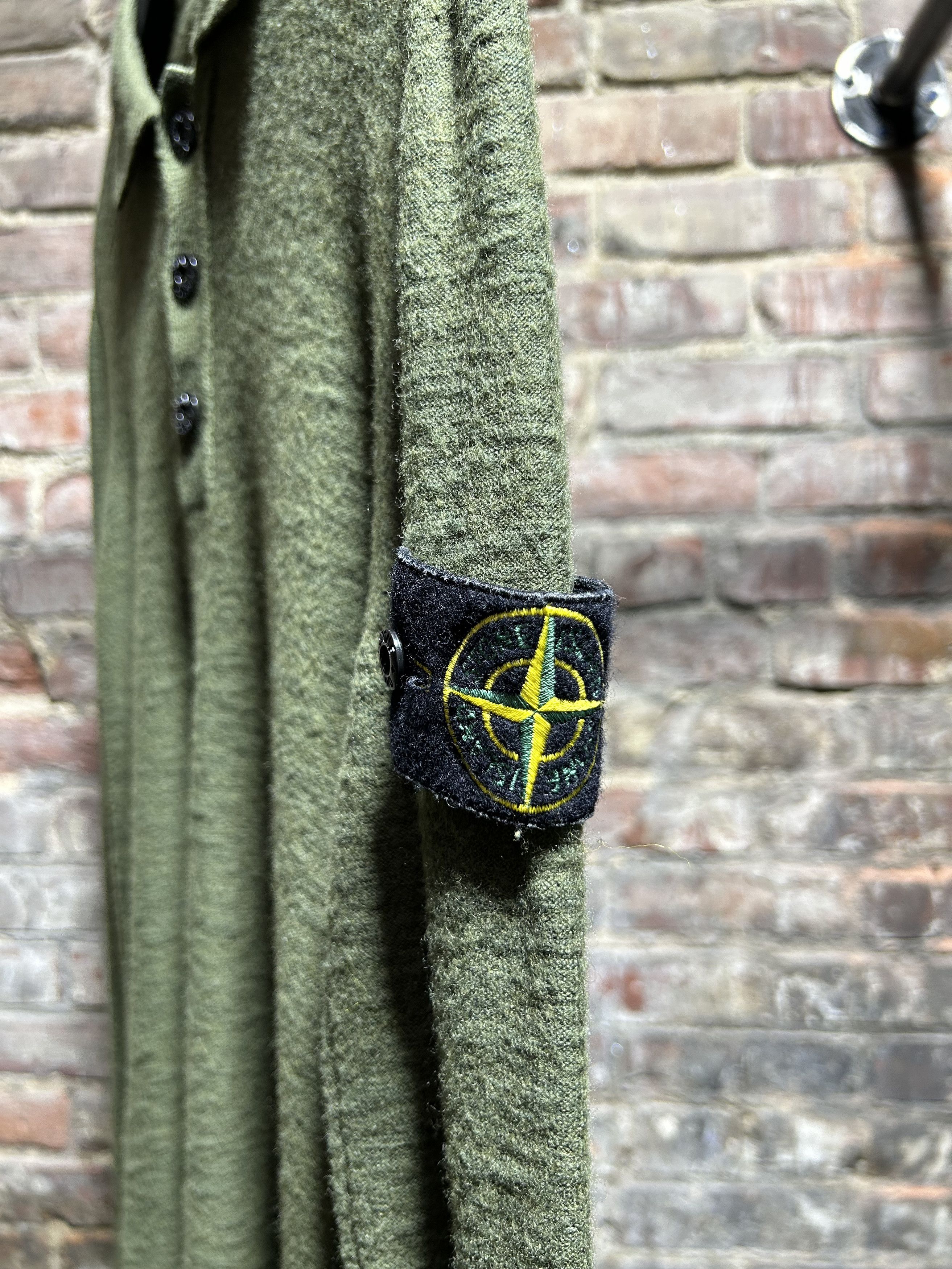 Stone Island Stone Island Wool Quarter Button Up Size US S / EU 44-46 / 1 - 3 Thumbnail