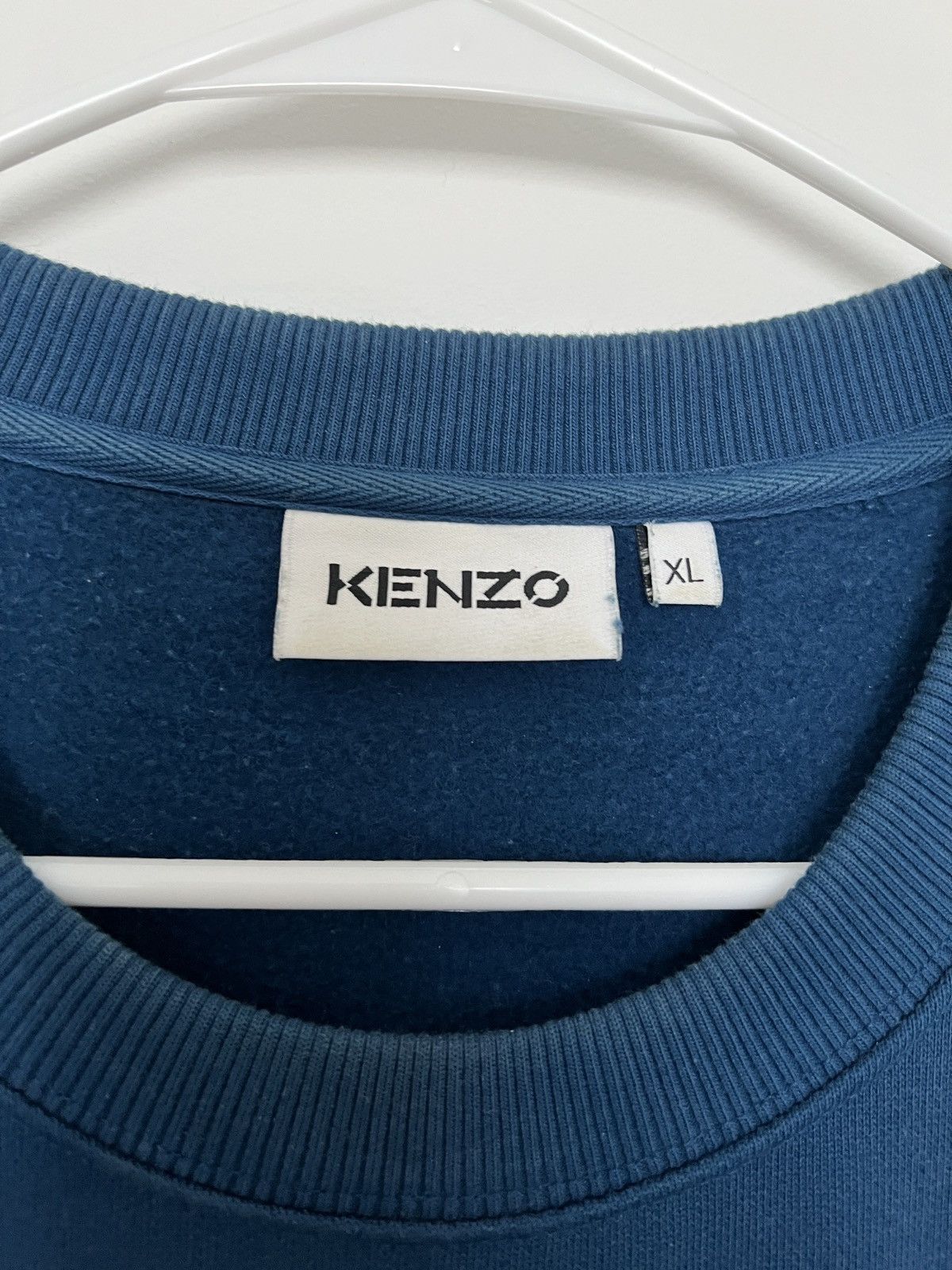 Kenzo Blue Kenzo Crewneck Size US XL / EU 56 / 4 - 2 Thumbnail