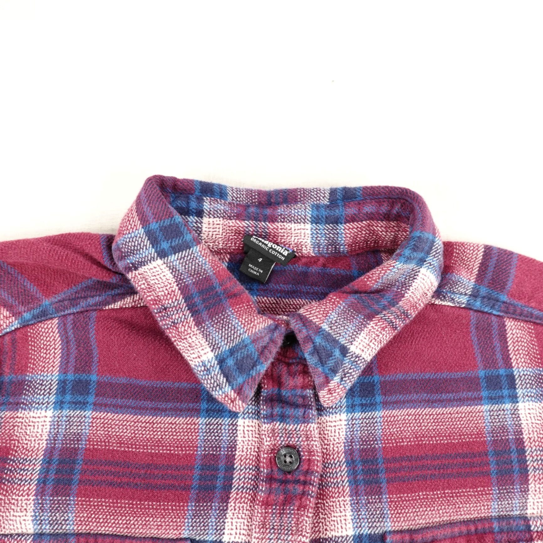 Patagonia Patagonia Shirt Womens 4 Red Plaid Flannel Button-Up Cotton Fjord Organic Button-Up Casual Womens 90s Outdoor Size S / US 4 / IT 40 - 2 Thumbnail