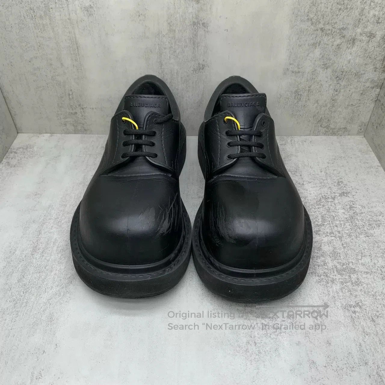 Balenciaga Balenciaga Black Mickey Derby Shoes Size 42. Size US 9 / EU 42 - 5 Thumbnail