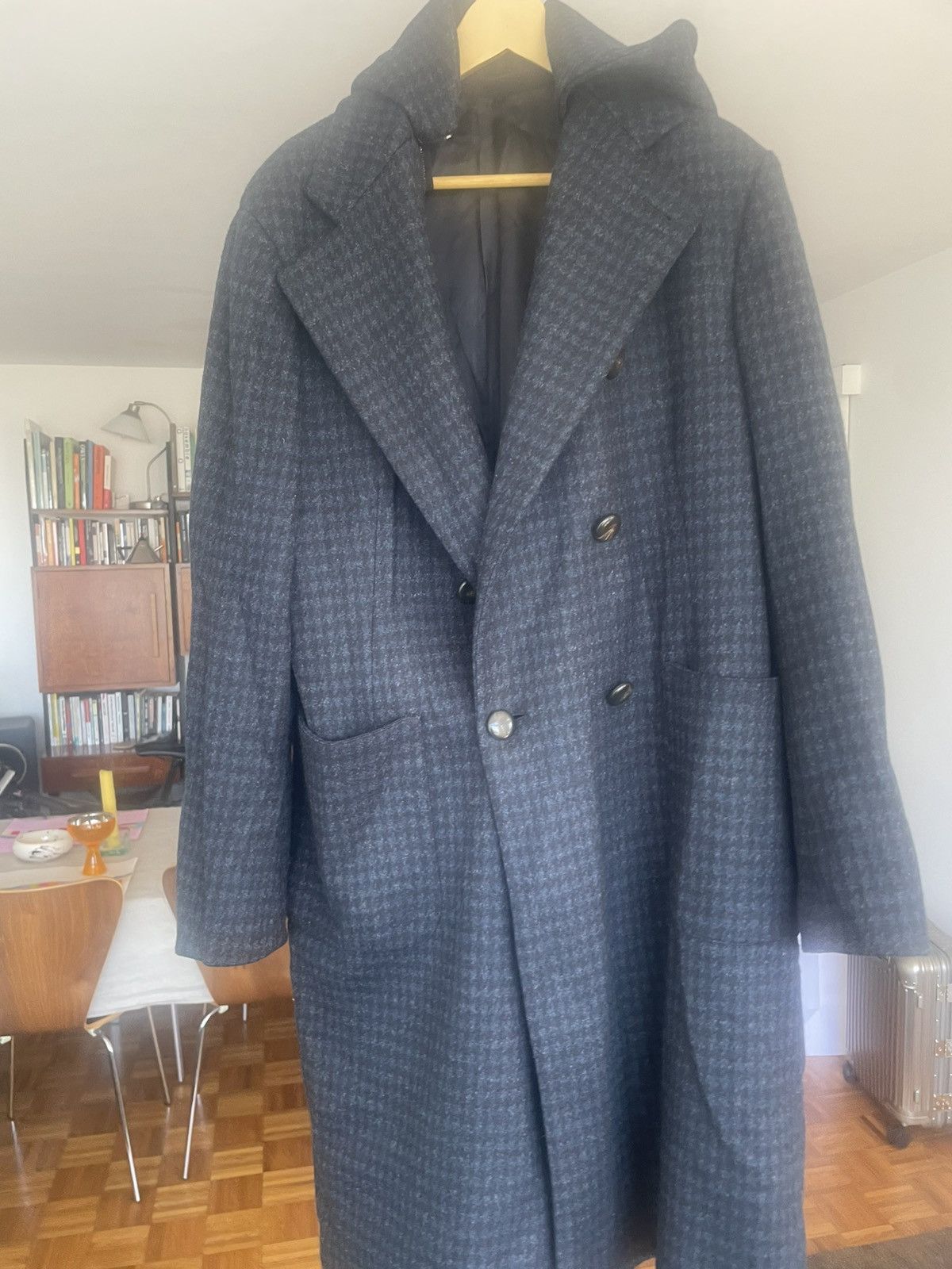 Lardini Tessuto Esclusivo hooded trenchcoat Size US L / EU 52-54 / 3 - 1 Thumbnail