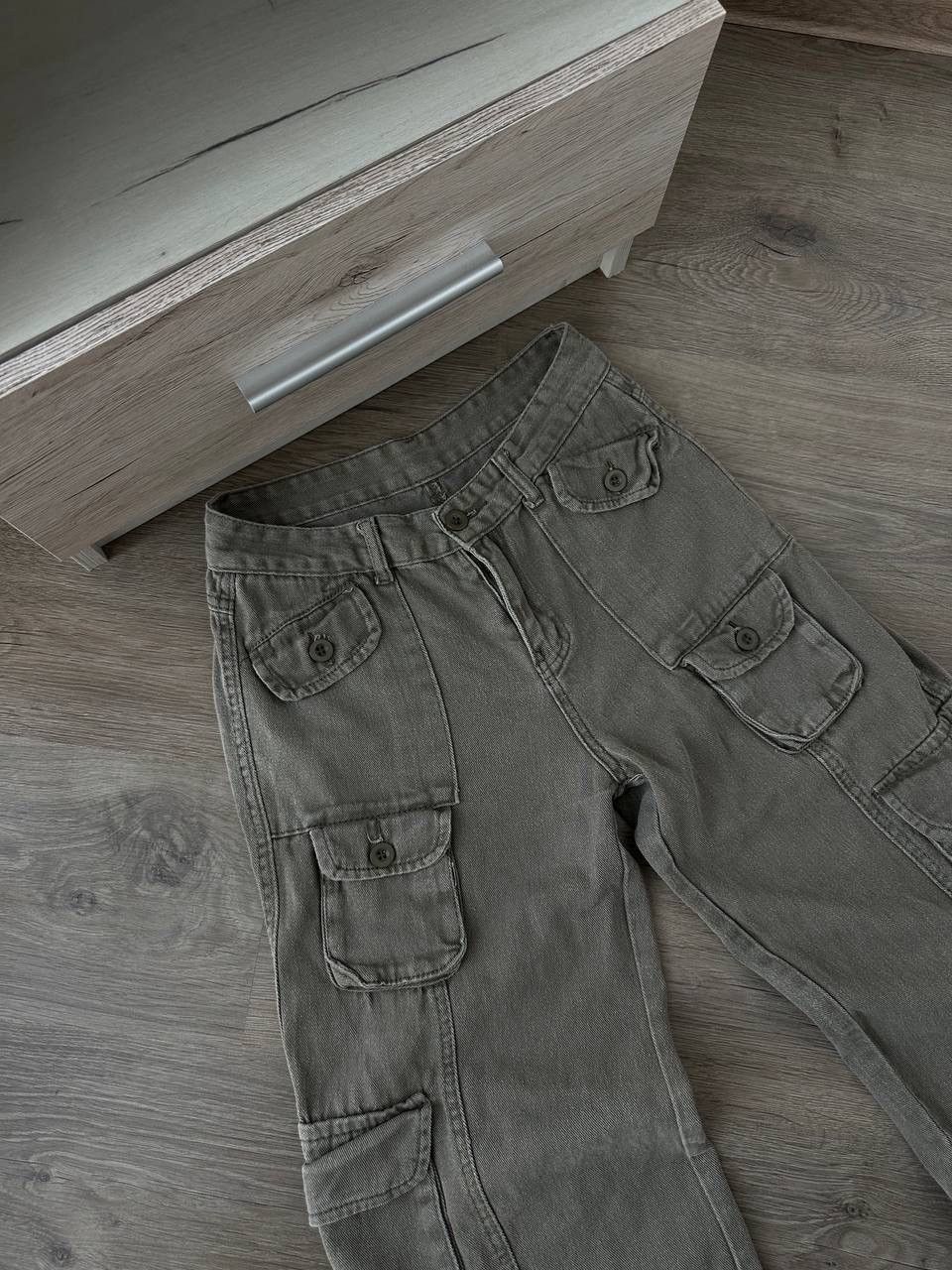 Japanese Brand × Vintage Vintage Japanese Patch Work Pocket Cargo Pants Size US 34 / EU 50 - 8 Thumbnail