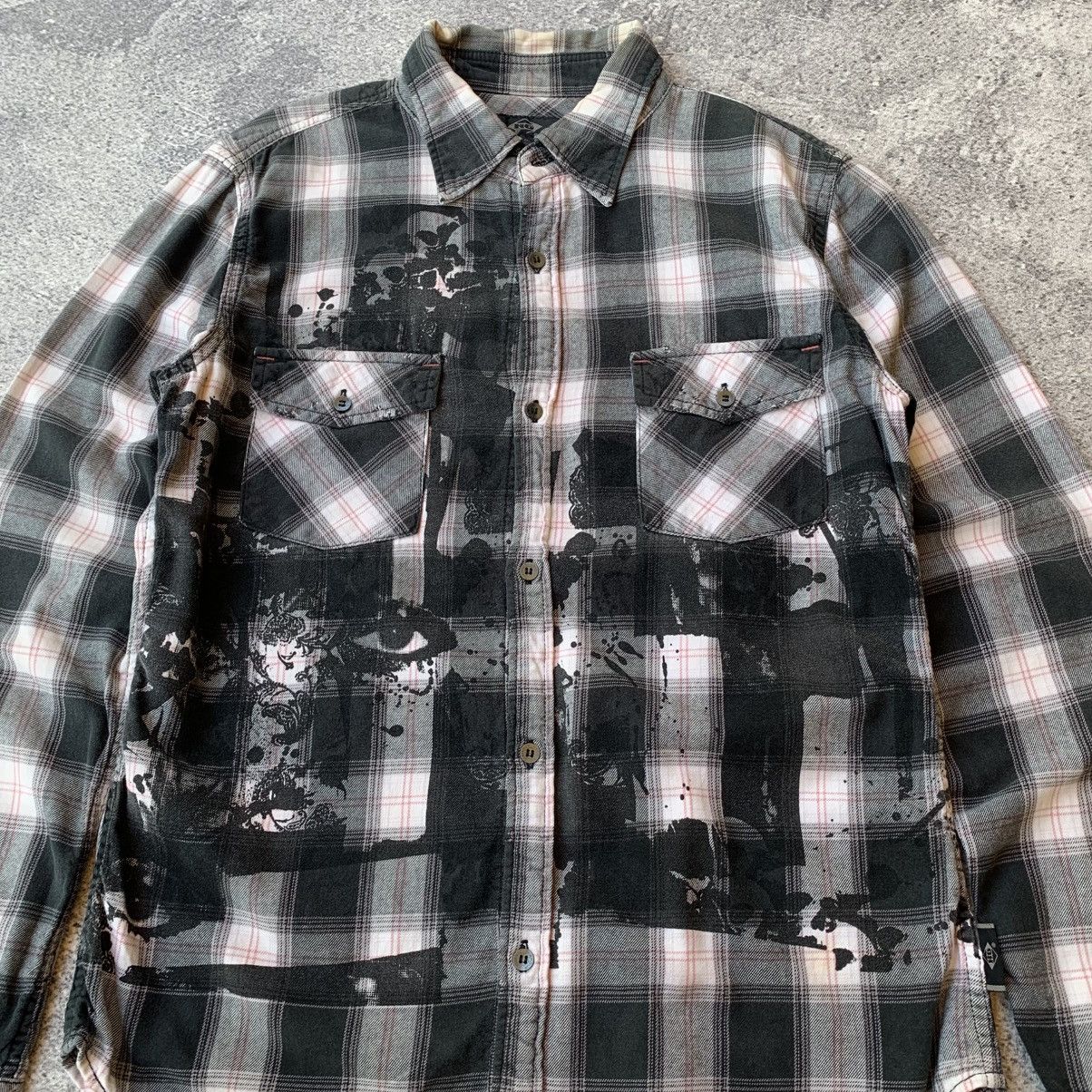 Hysteric Glamour Hysteric Glamour Eyes Pattern Distresssed Shirts Size US M / EU 48-50 / 2 - 2 Thumbnail