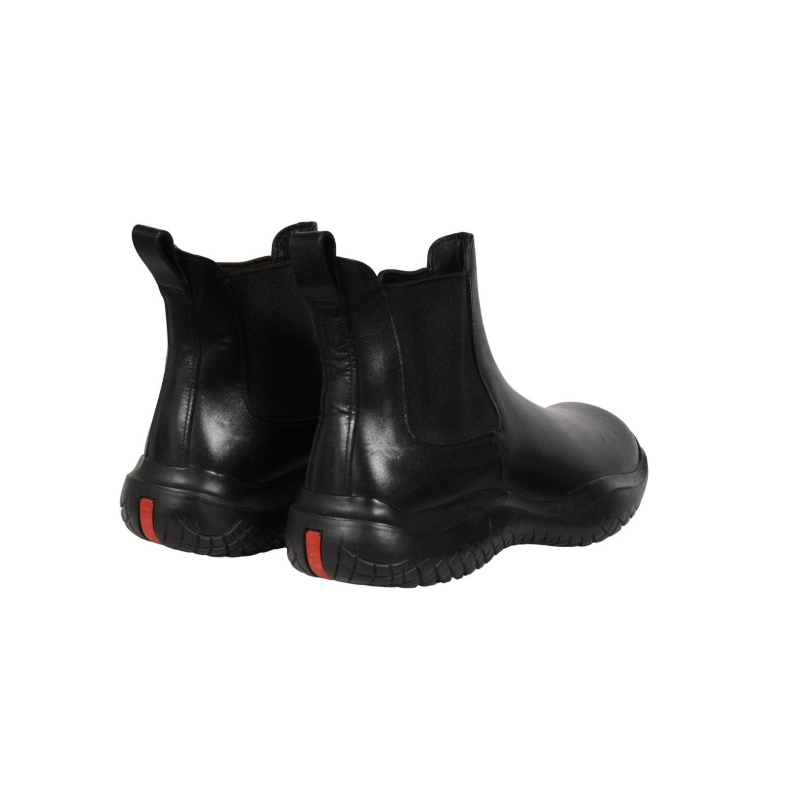 Prada AW99 Vintage Chelsea Boot Black Leather - 02616 Size US 7 / EU 40 - 7 Thumbnail
