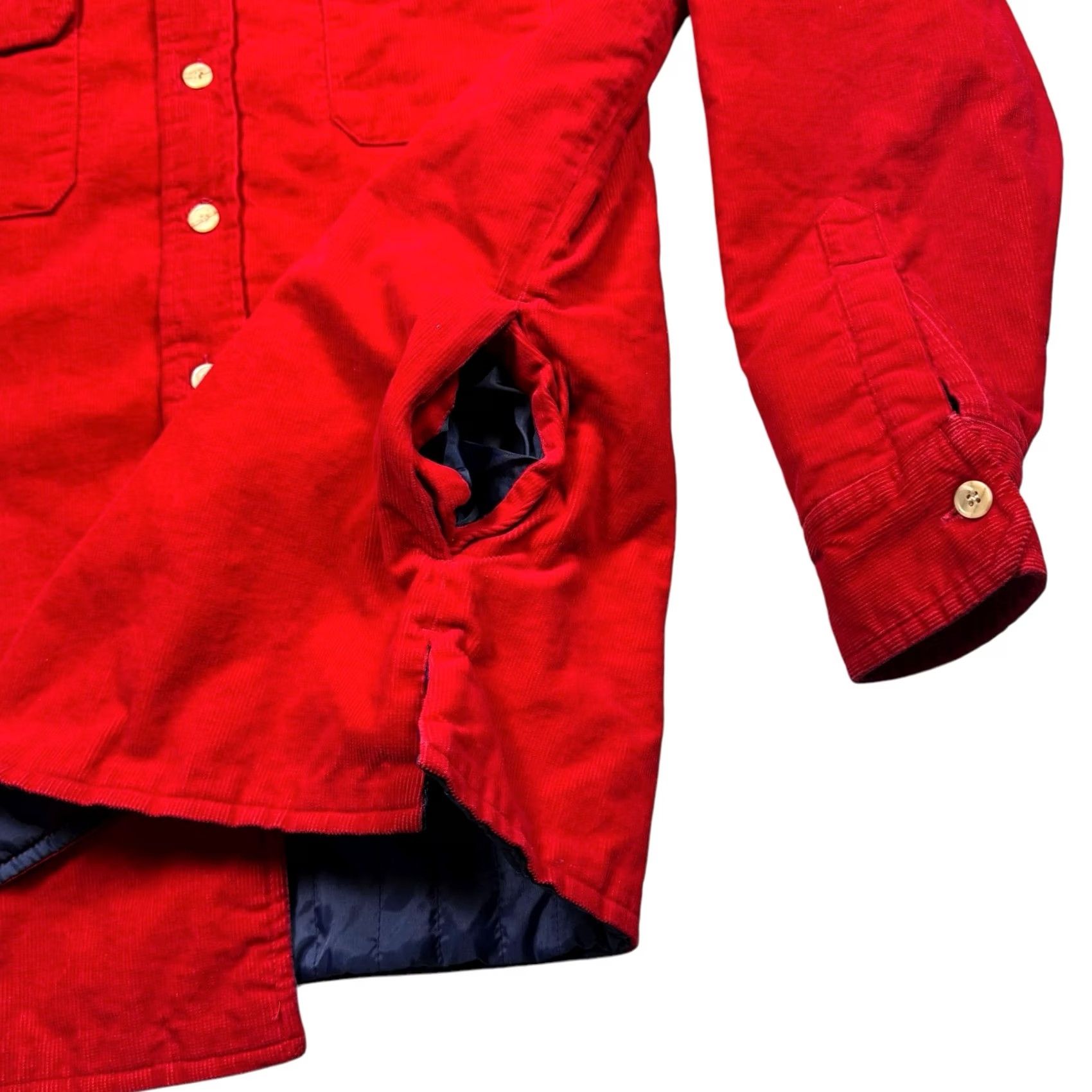 Vintage VINTAGE Country Touch Corduroy Shirt Jacket Mens M Quilt Lined Chore Shacket Pockets Size US L / EU 52-54 / 3 - 7 Thumbnail